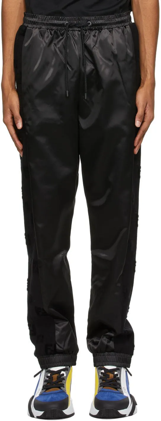 Fendi Black 'Forever Fendi' Track Pants