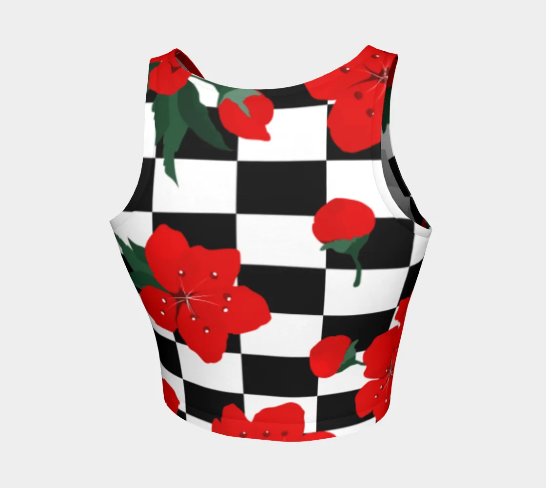 Floral Ratio Crop Top