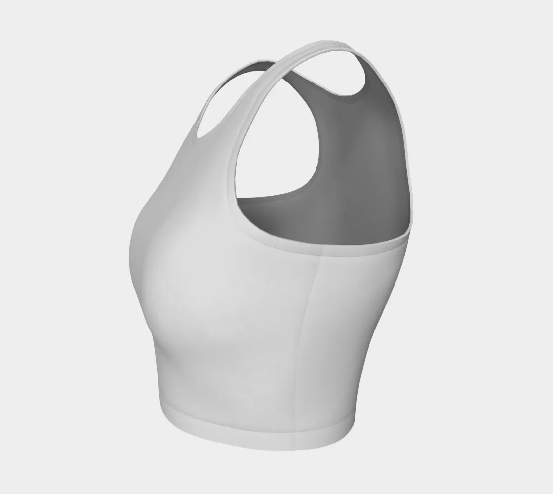 Gainsboro Athletic Crop Top