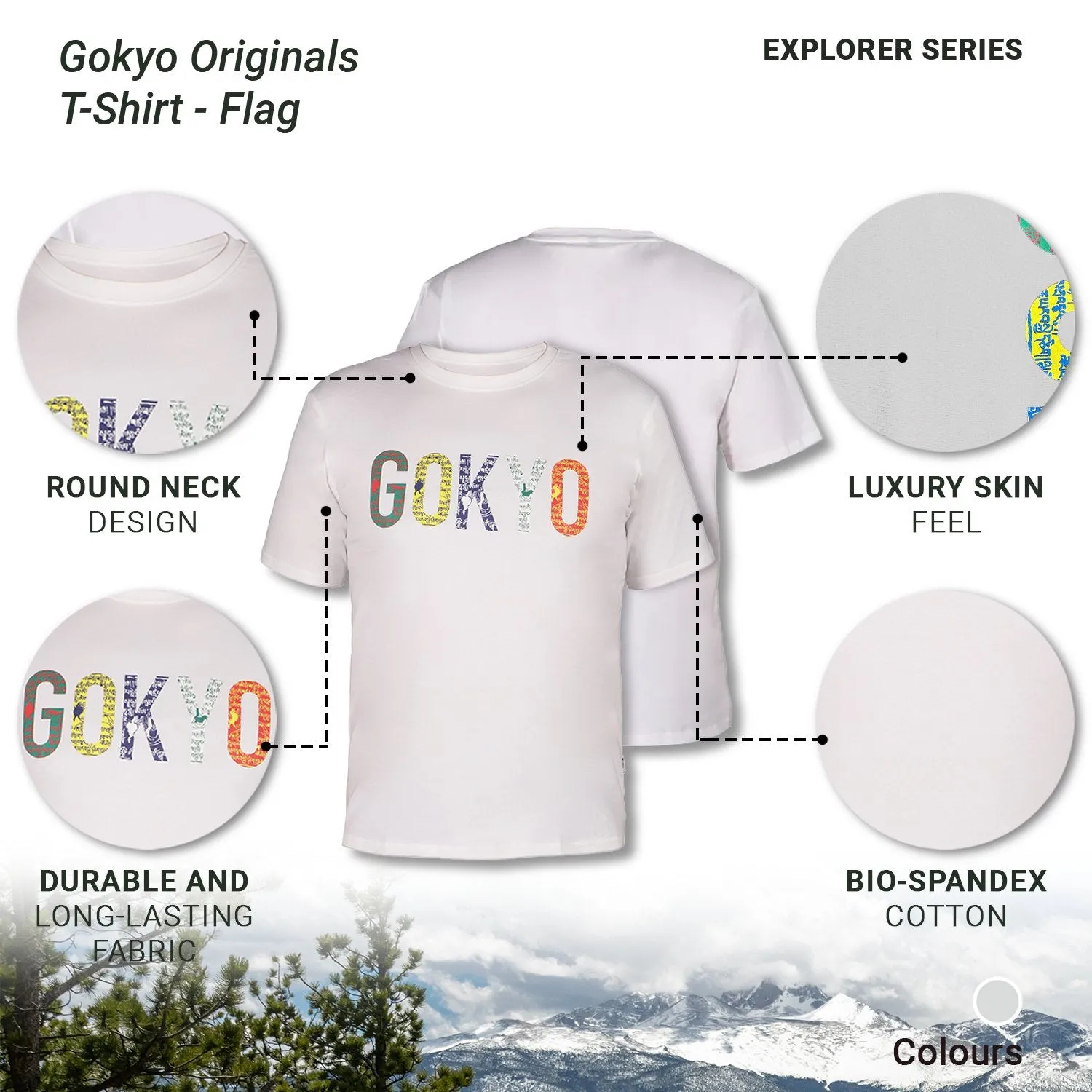 Gokyo Originals Tshirt - Flag