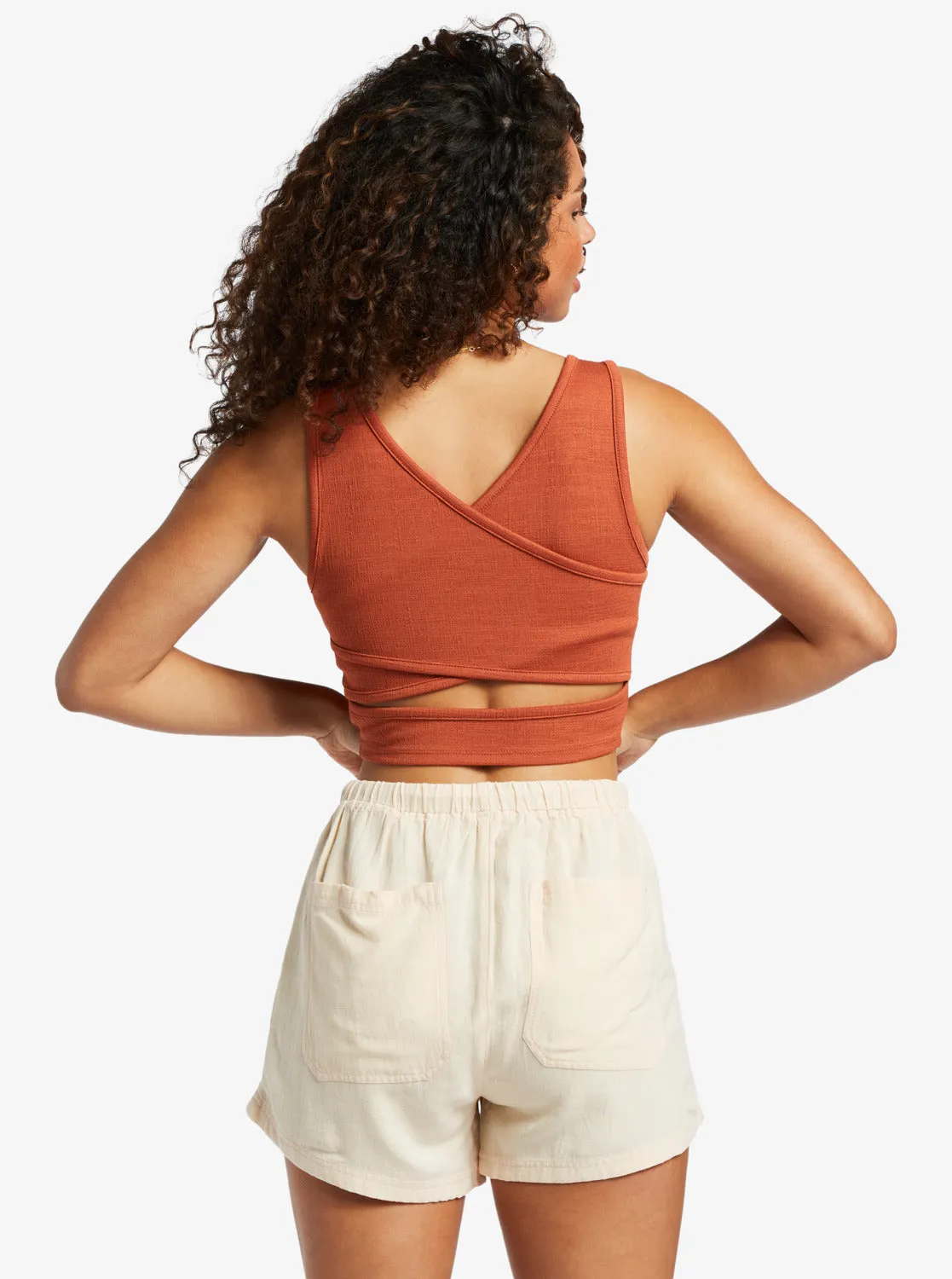 Good Keepsake Crop Top - Baked Clay