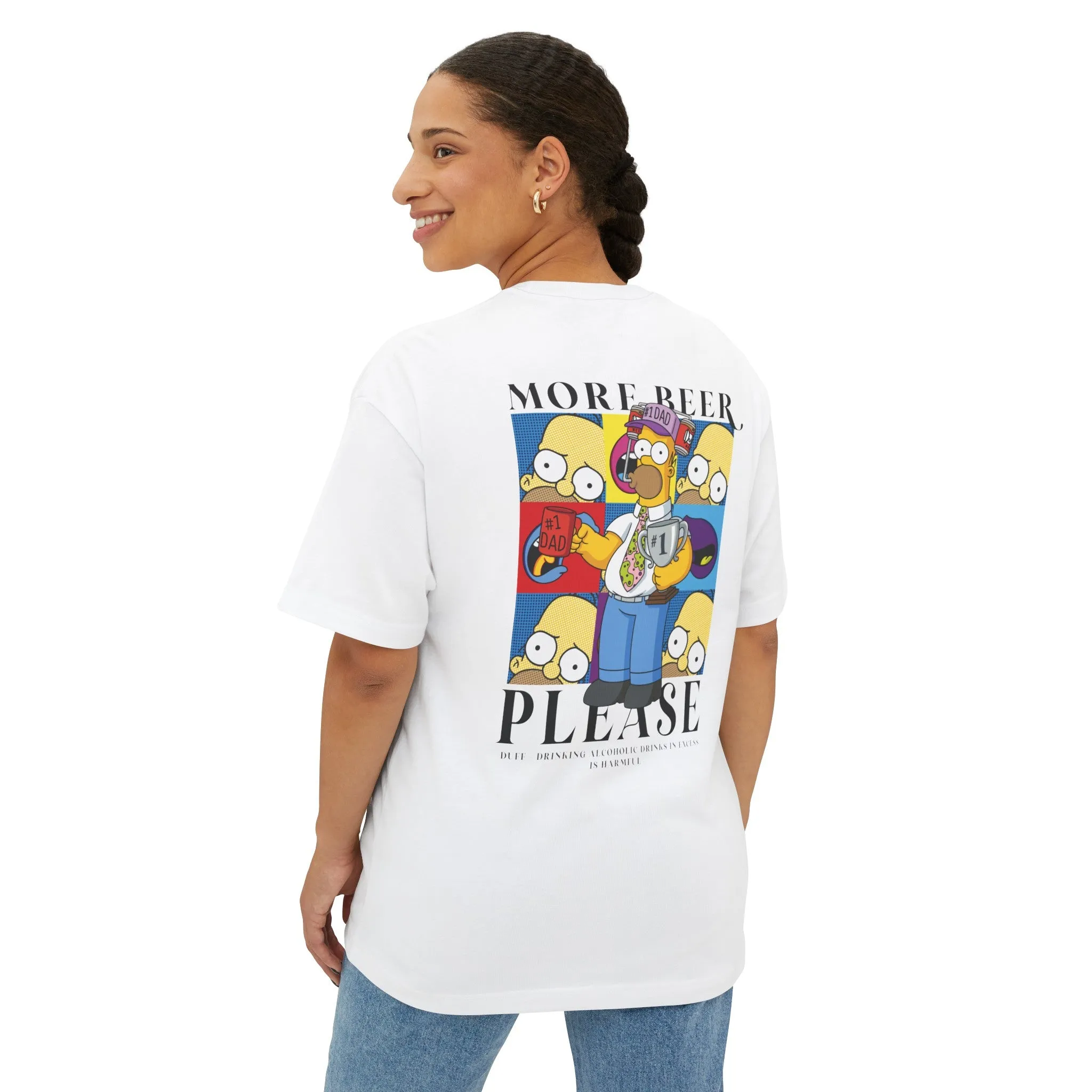 HOMERO BEER OVERSIZED TEE