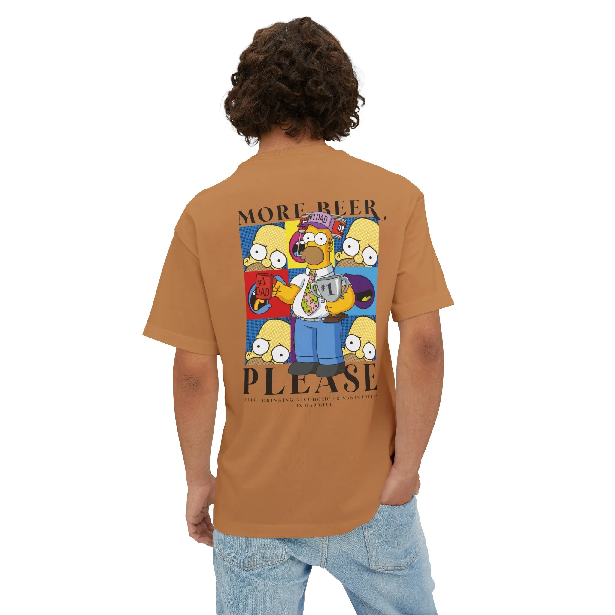 HOMERO BEER OVERSIZED TEE
