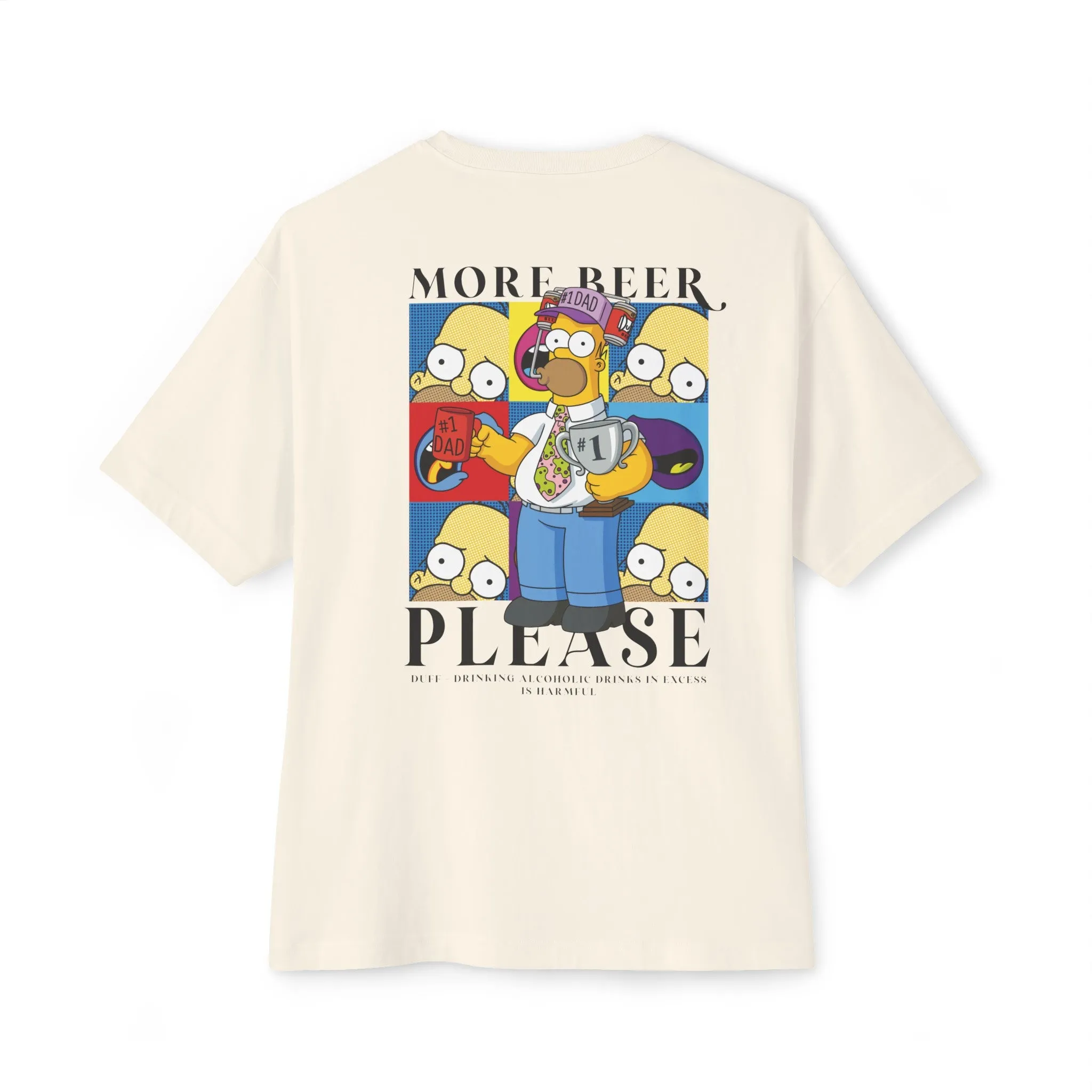 HOMERO BEER OVERSIZED TEE