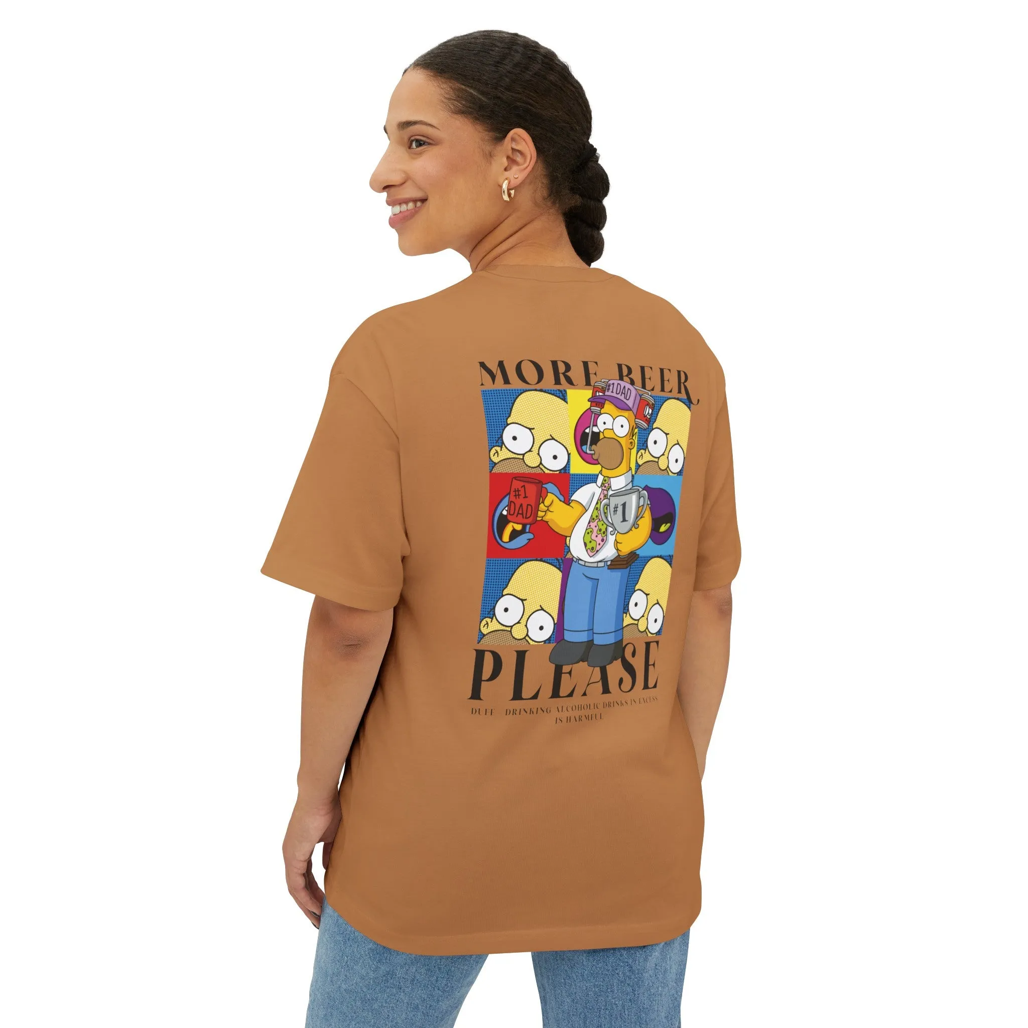 HOMERO BEER OVERSIZED TEE