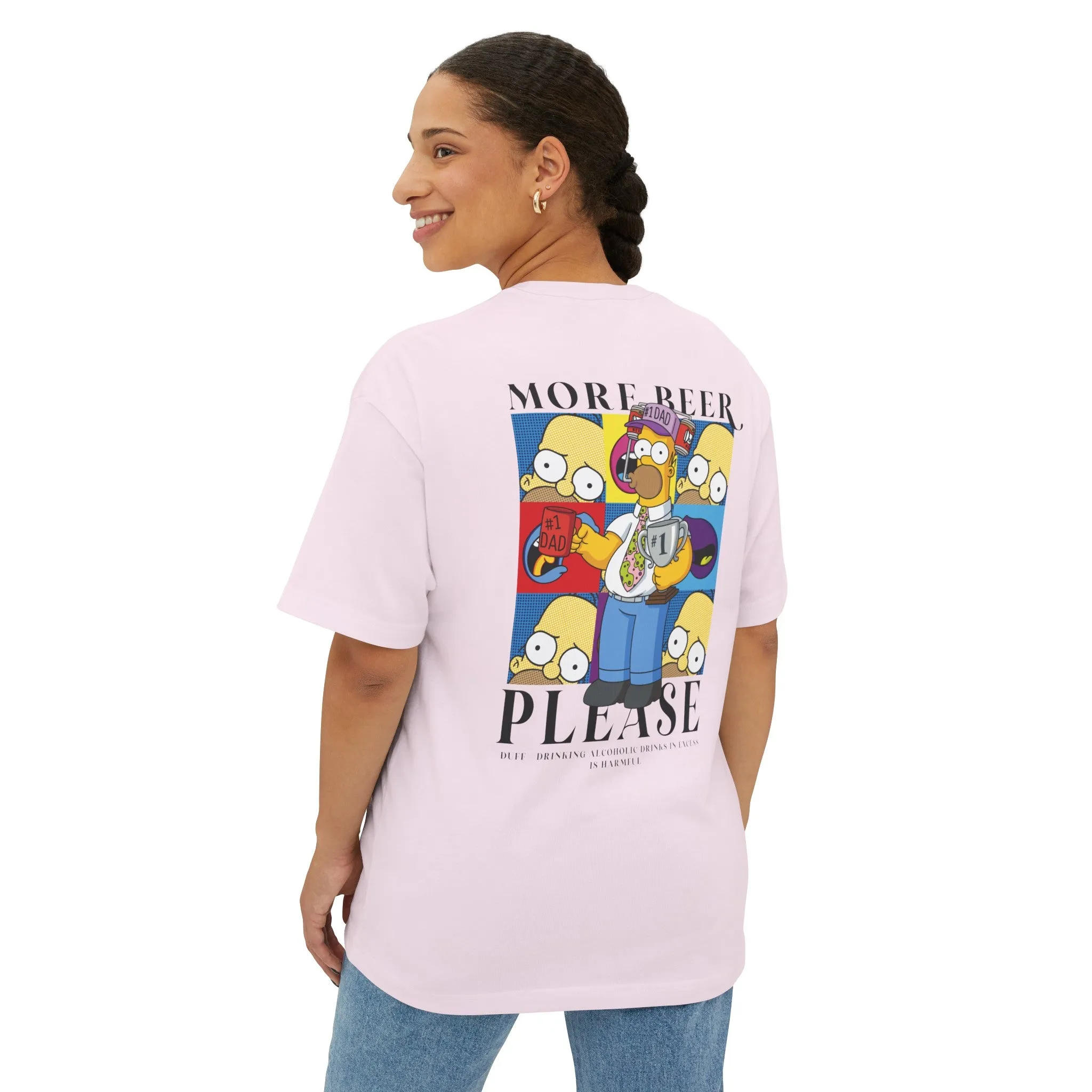 HOMERO BEER OVERSIZED TEE