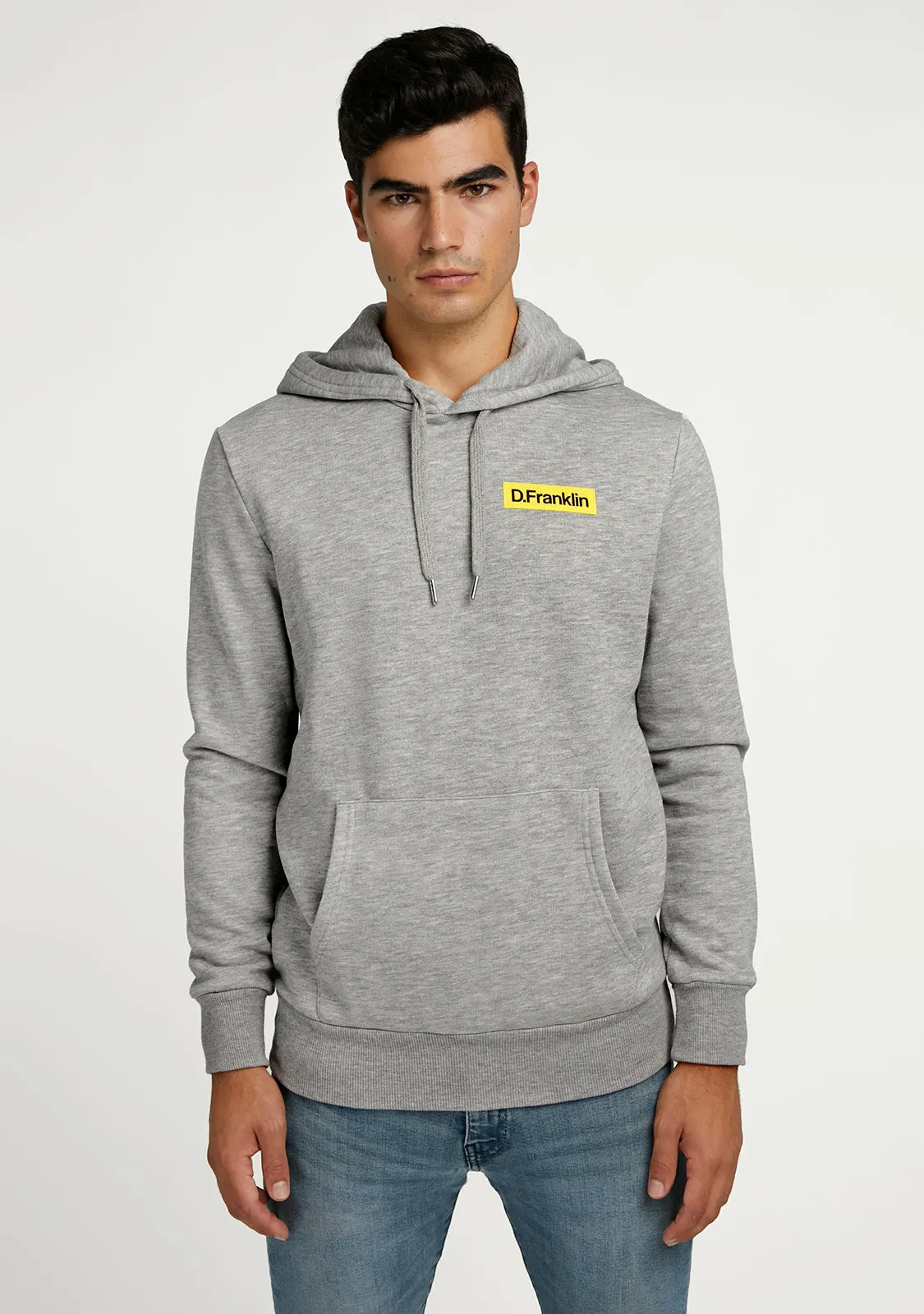 Hoodie Smiley Grey