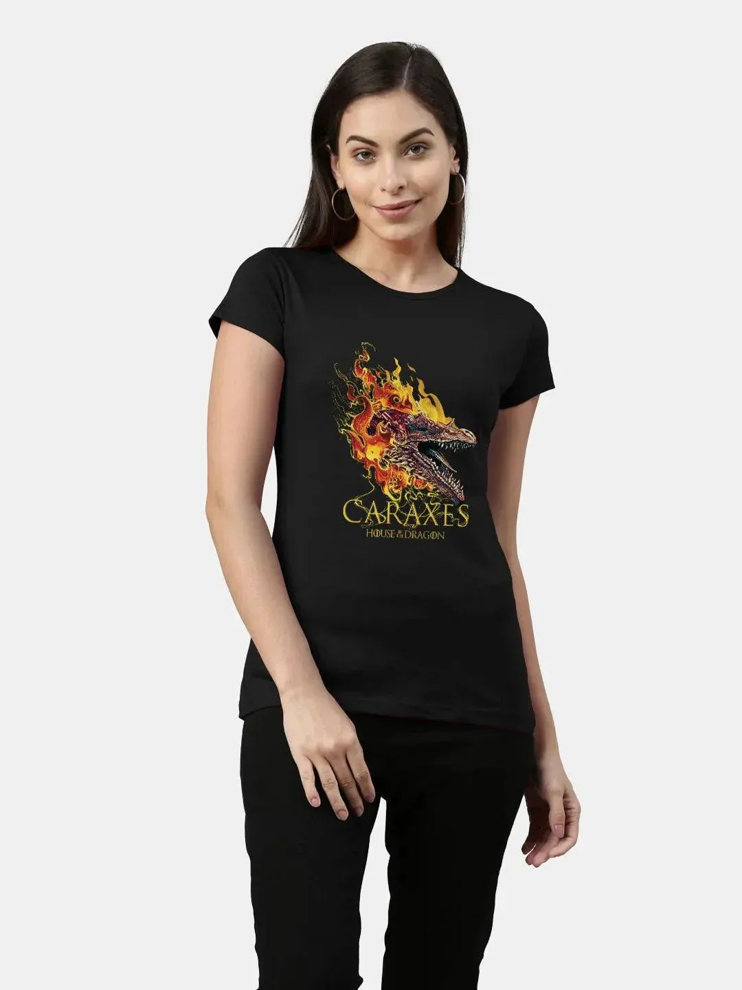 House Of The Dragon Caraxes Womens T-shirt (Select From Drop Down Menu) (No Cod Allowed On This Product)- Prepaid Orders Only