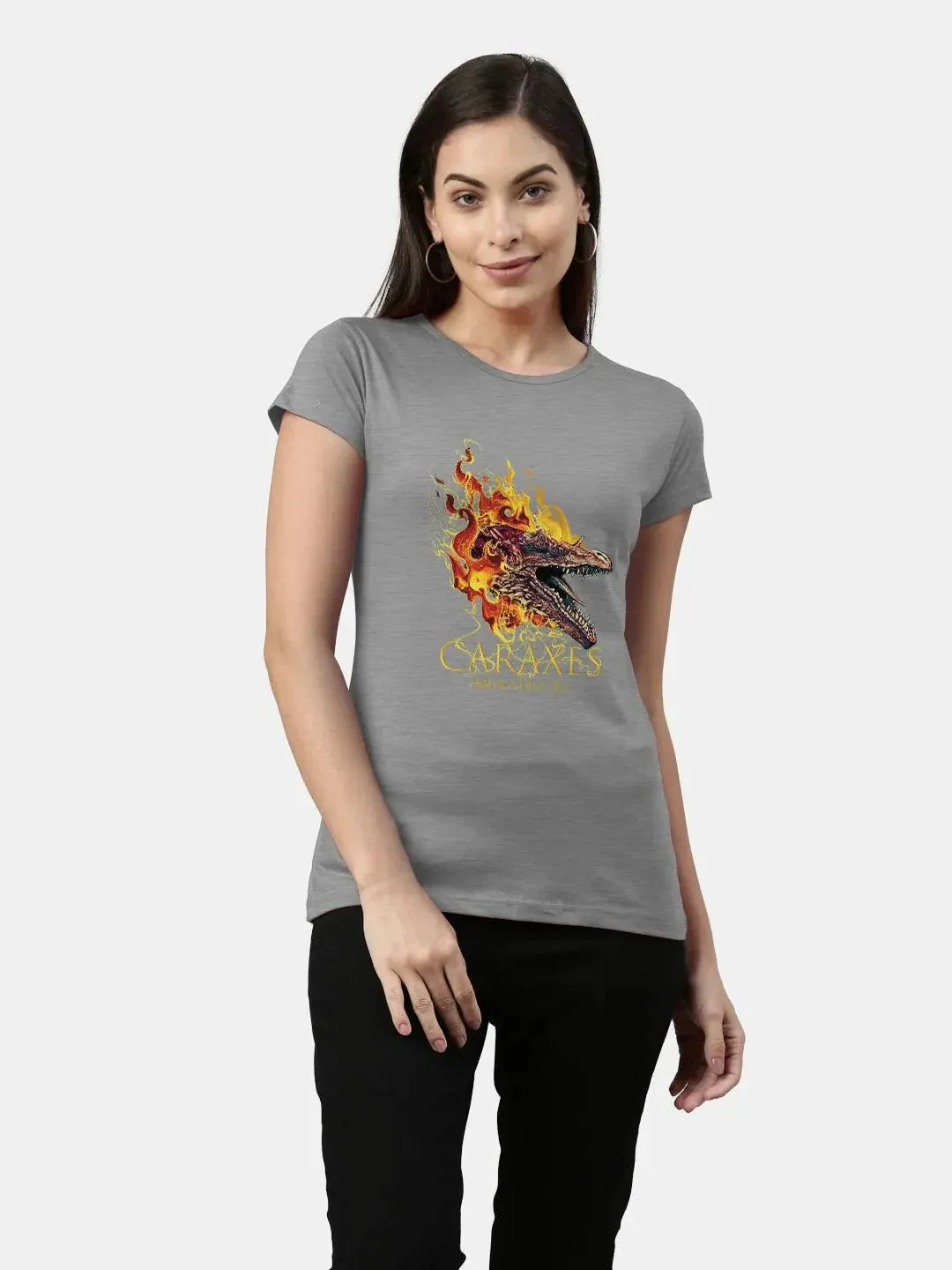 House Of The Dragon Caraxes Womens T-shirt (Select From Drop Down Menu) (No Cod Allowed On This Product)- Prepaid Orders Only