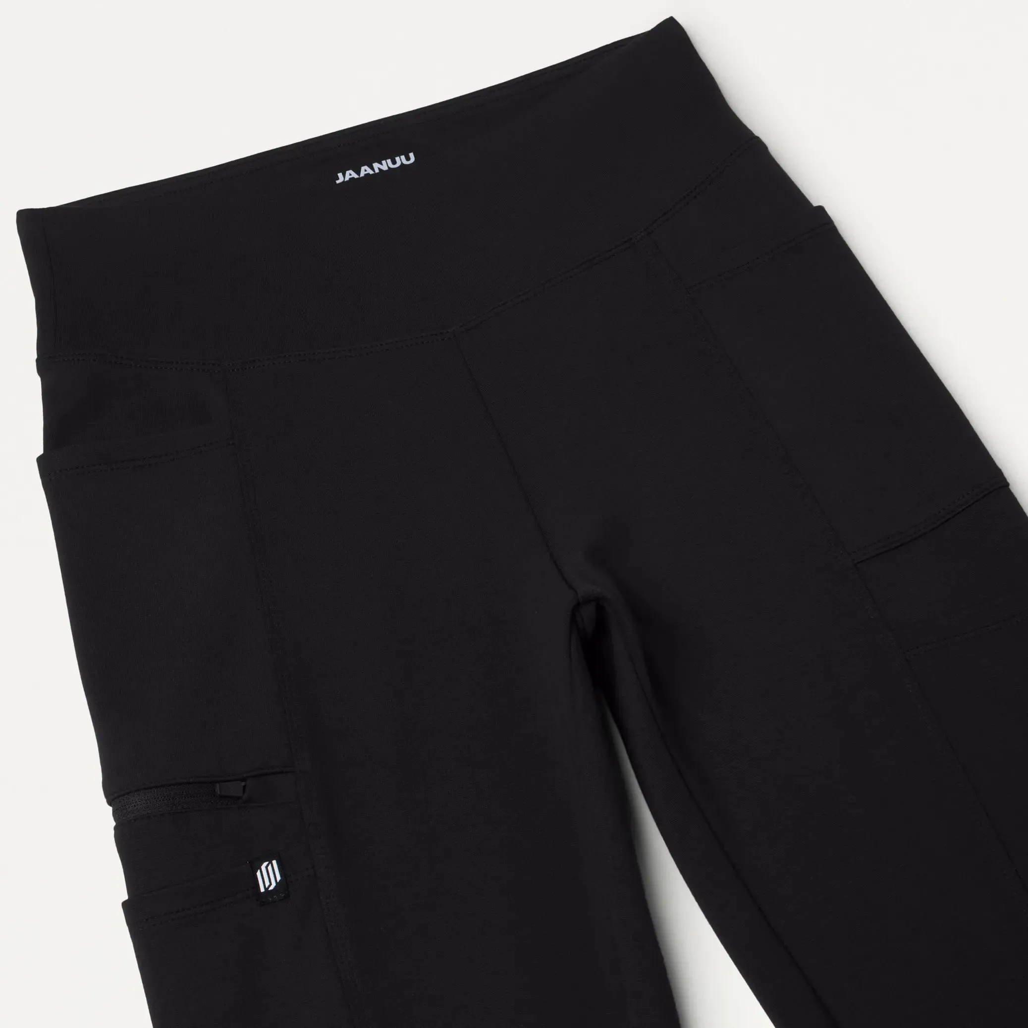Jaanuu Women's Perri ULTRAsoft Yoga Scrub Pant - Black