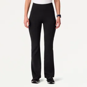 Jaanuu Women's Perri ULTRAsoft Yoga Scrub Pant - Black