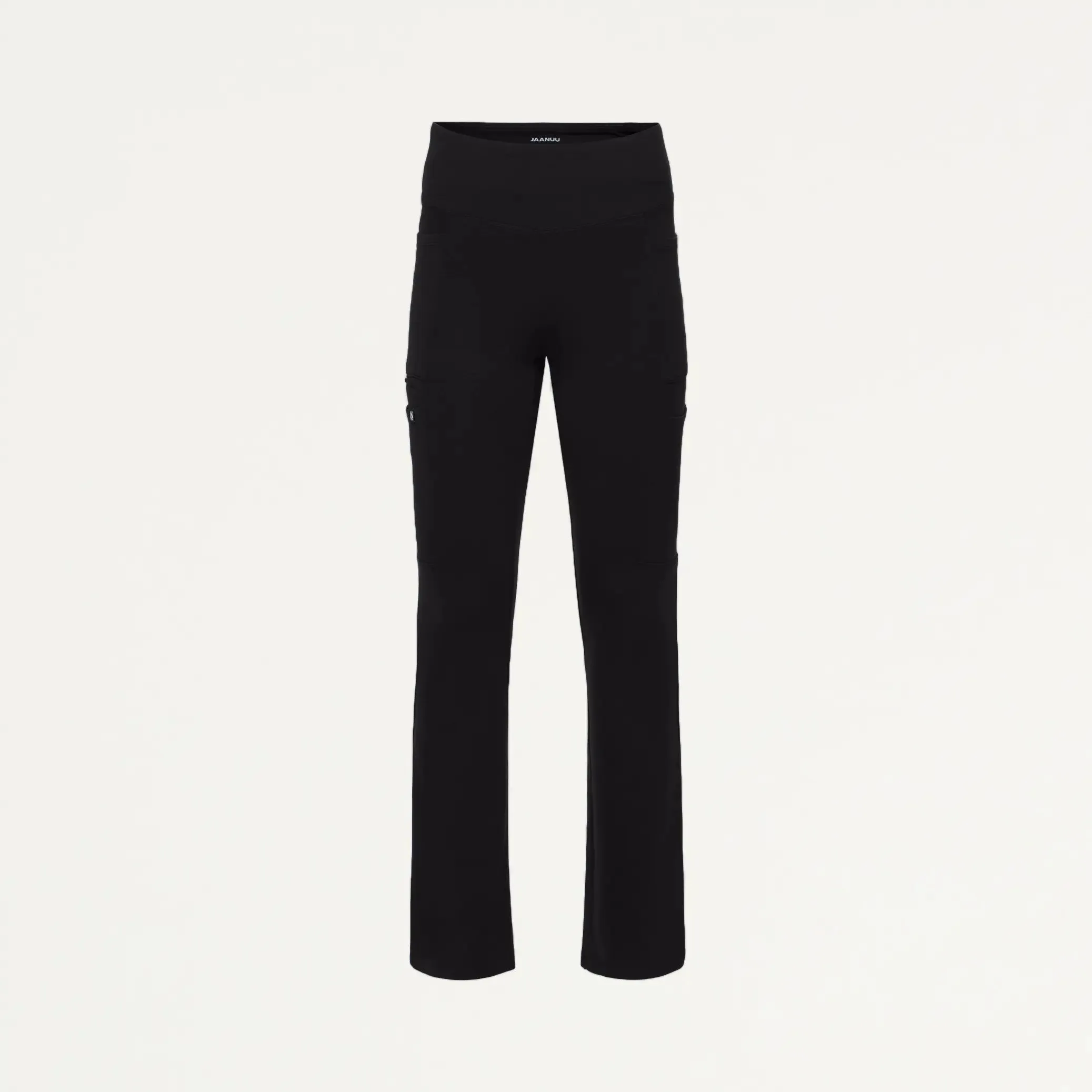 Jaanuu Women's Perri ULTRAsoft Yoga Scrub Pant - Black