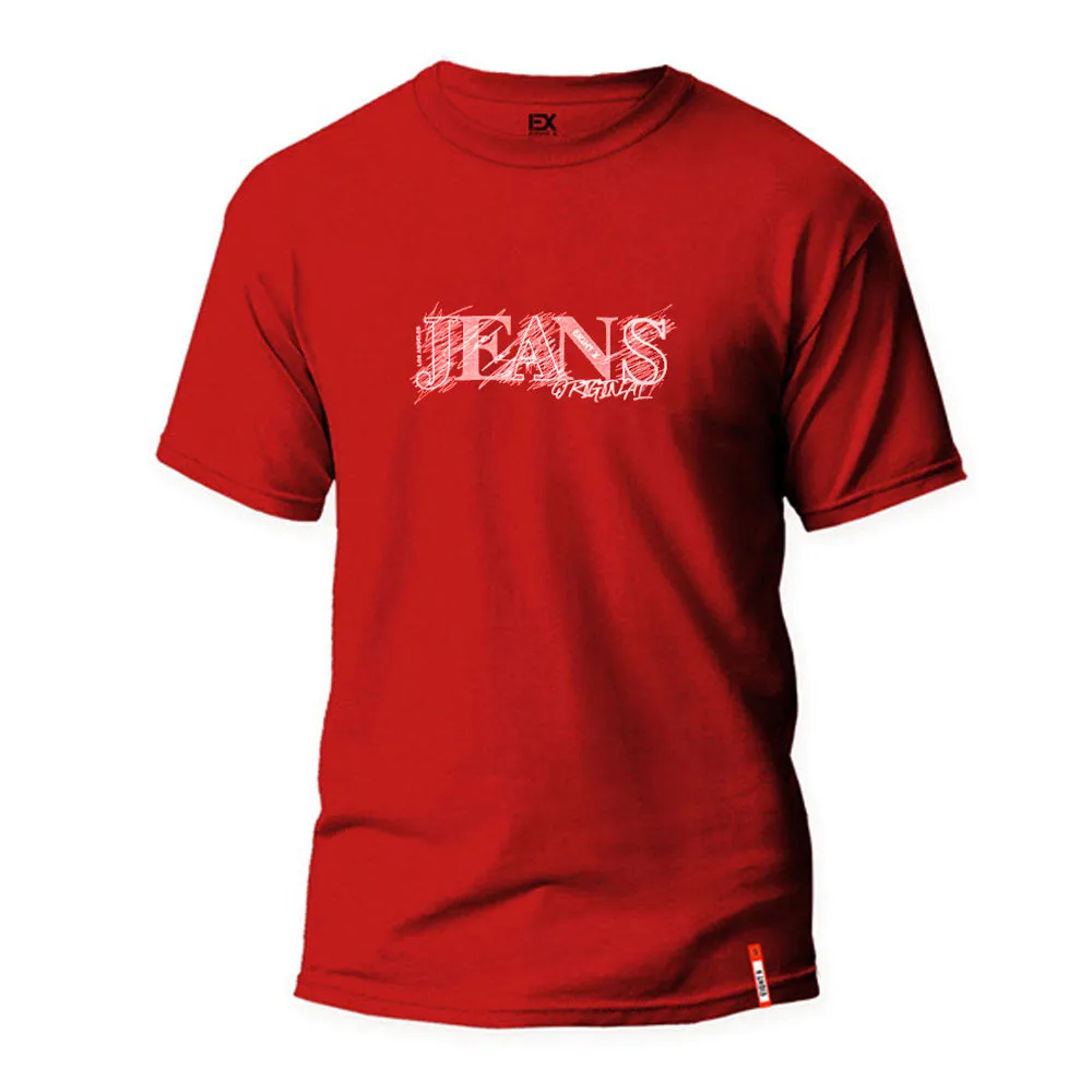 Jeans 8X Street T-Shirt - Red