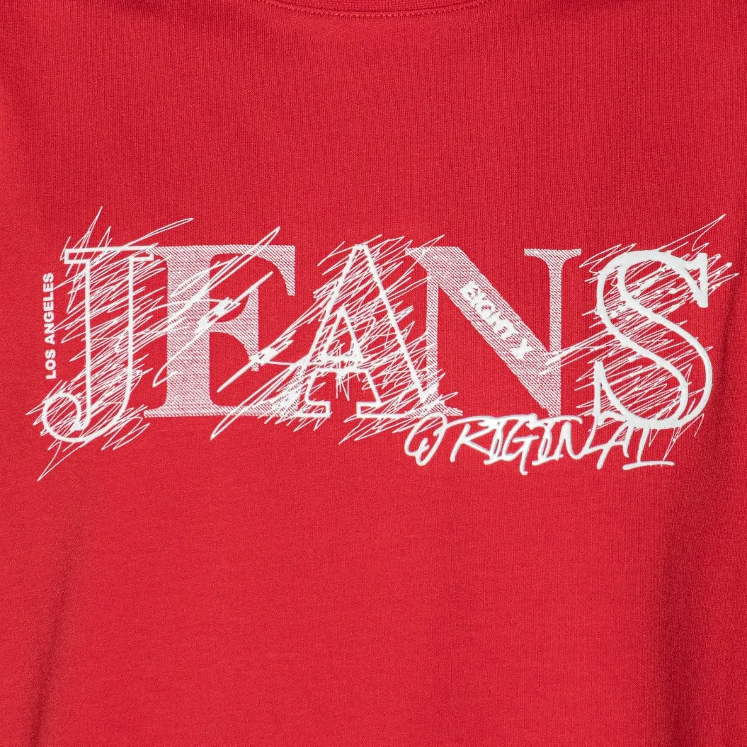 Jeans 8X Street T-Shirt - Red