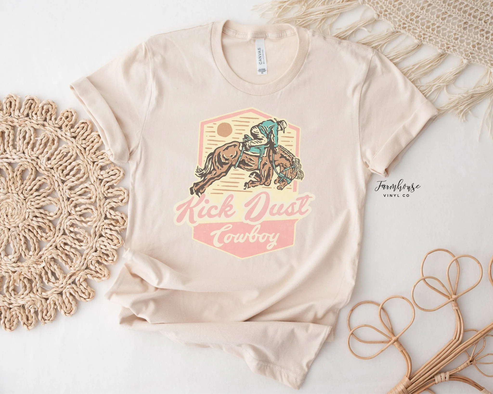 Kick Dust Cowboy Shirt