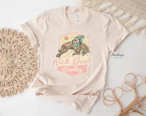 Kick Dust Cowboy Shirt