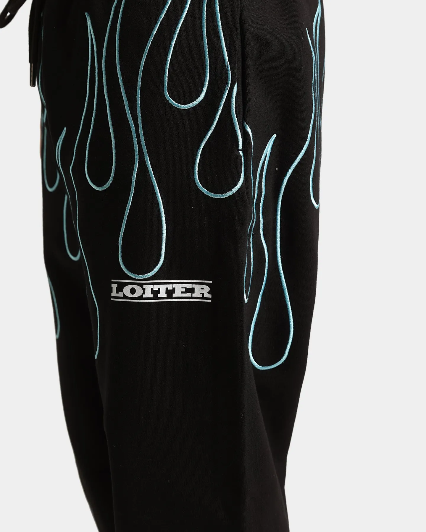 Loiter Combat Track Pants Black