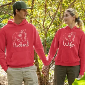 Matching Christmas Bear Sweatshirts: Perfect Gift for Couples & Newlyweds