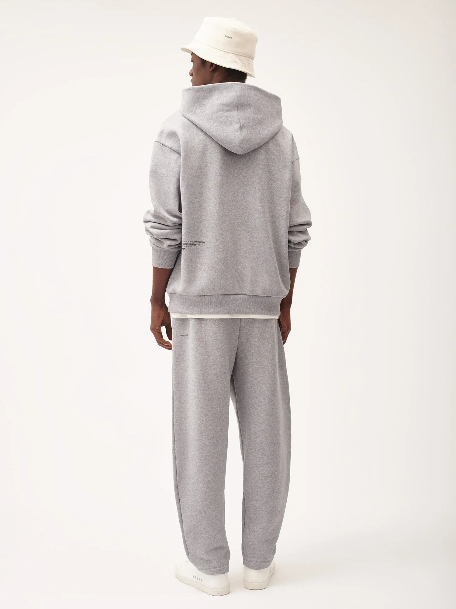 Mens DNA Barrel-Leg Track Pants—grey marl
