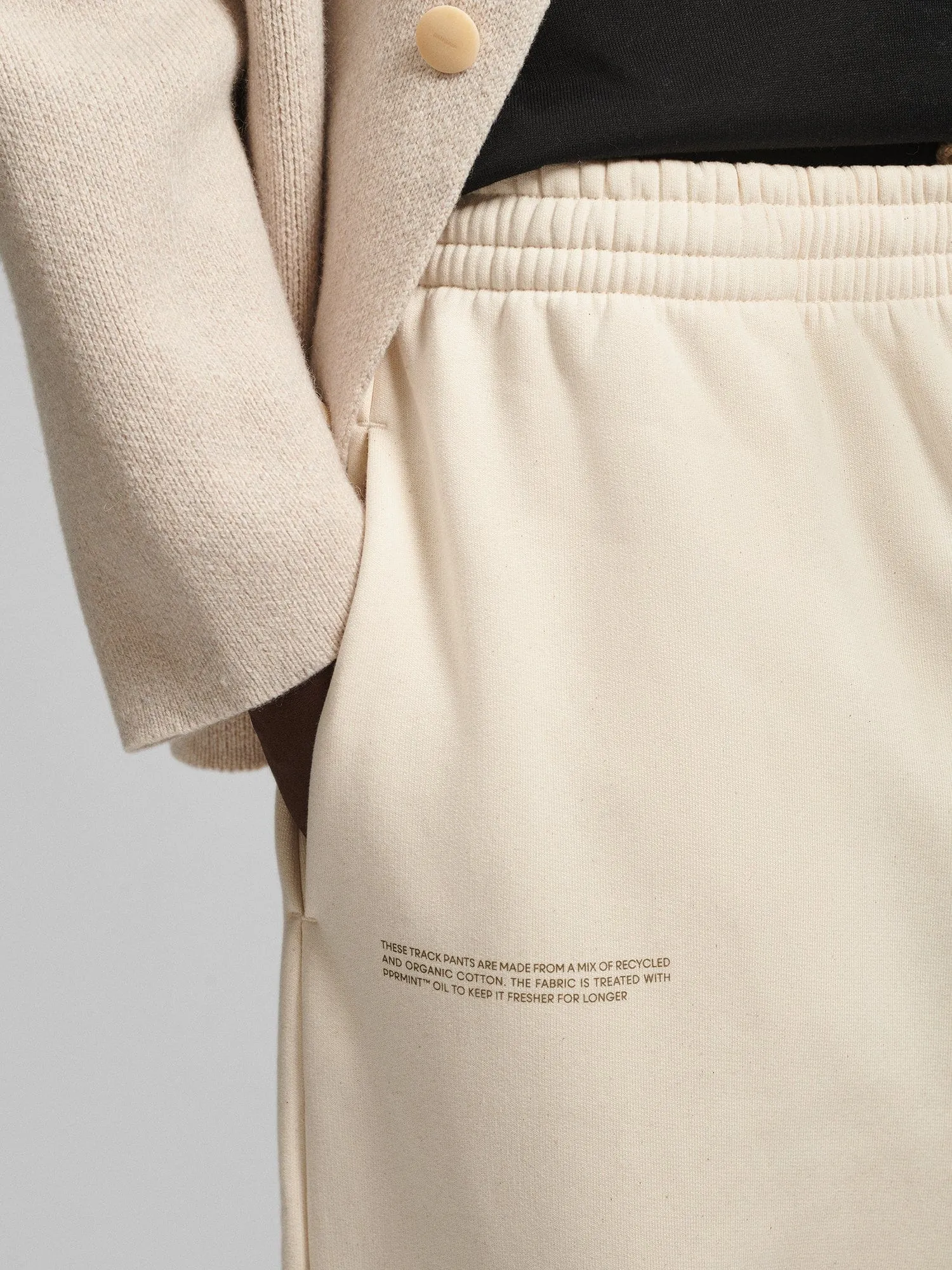 Mens DNA Barrel-Leg Track Pants—undyed