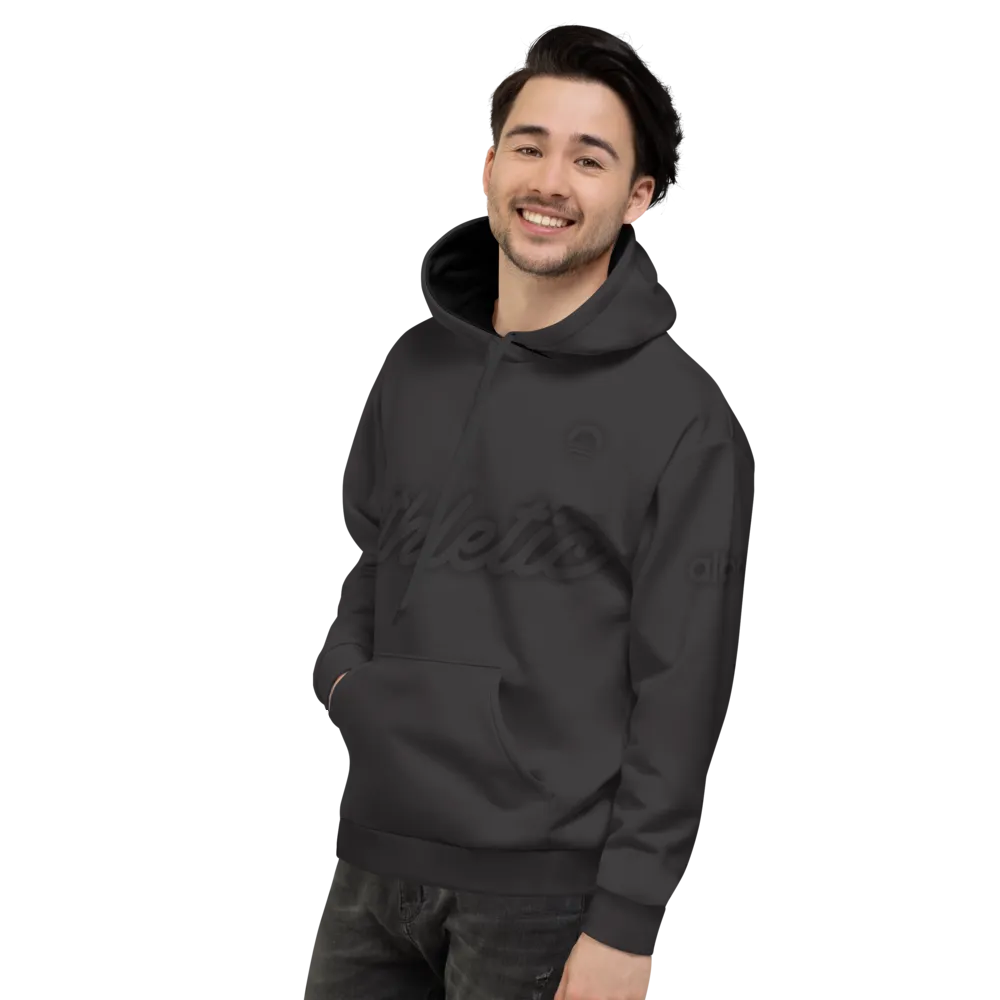 Men's Hooded Sweatshirt - Black Out