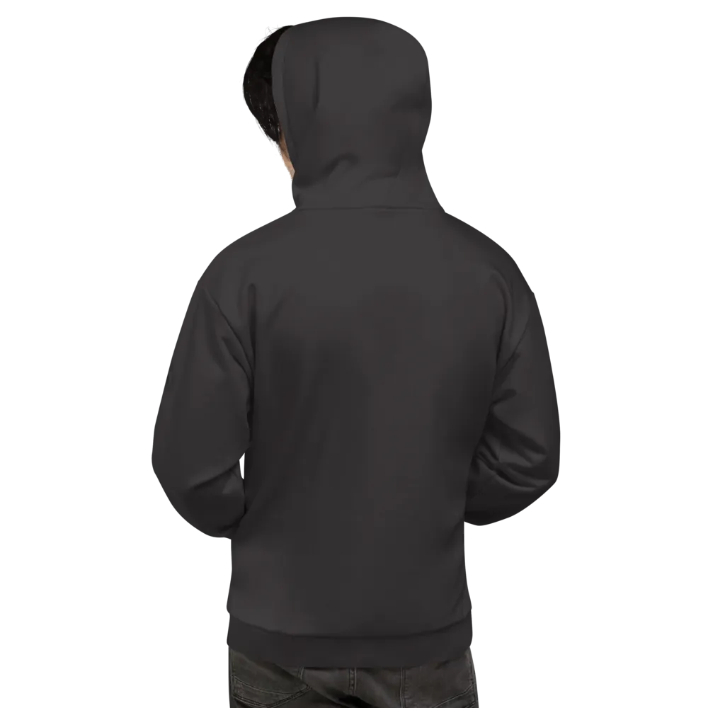 Men's Hooded Sweatshirt - Black Out