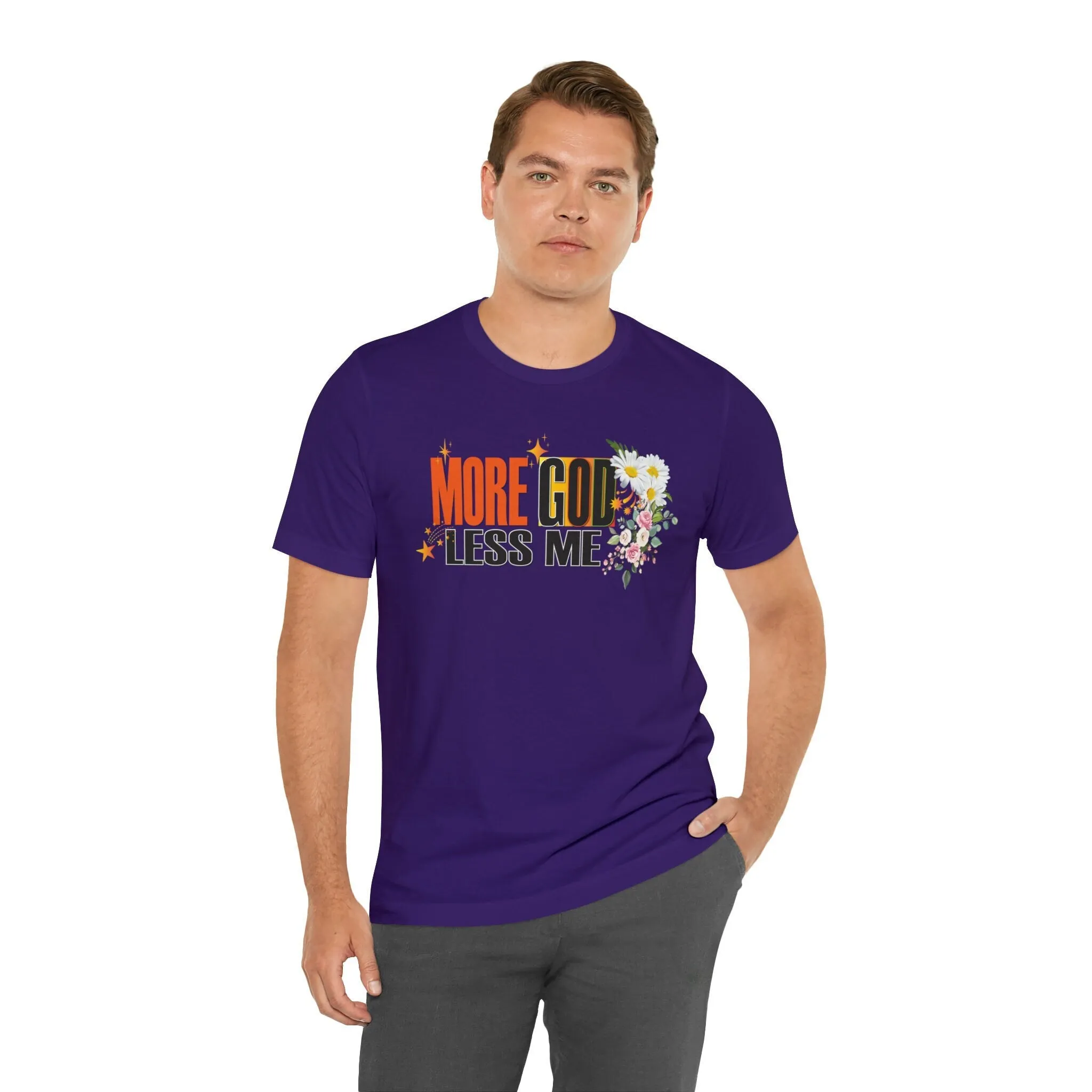 More About God and Less about me M23 T-shirt Designs | Cute T shirt Funny Graphics Tshirts Apparel | Empowered women