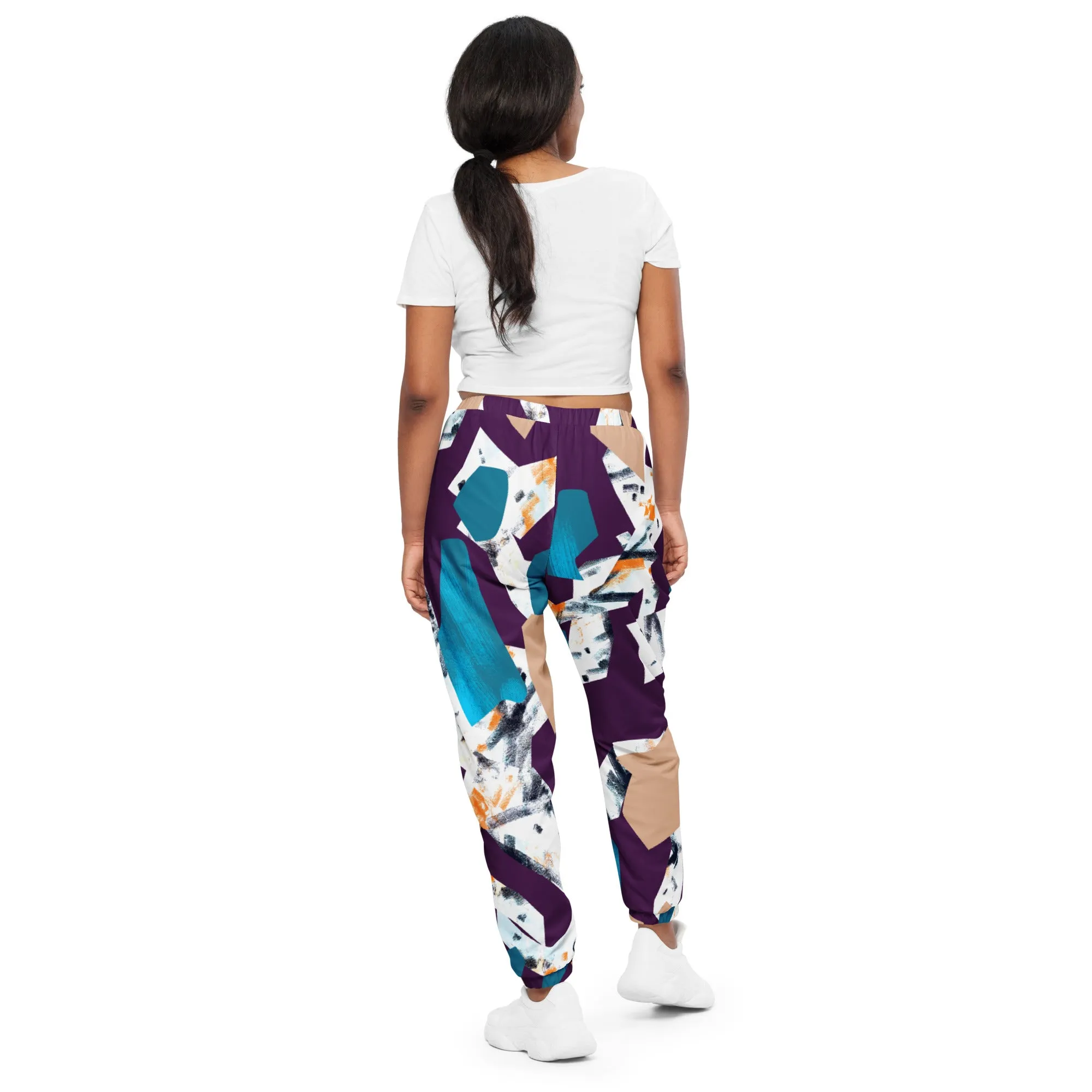 Mosaic Print track pants