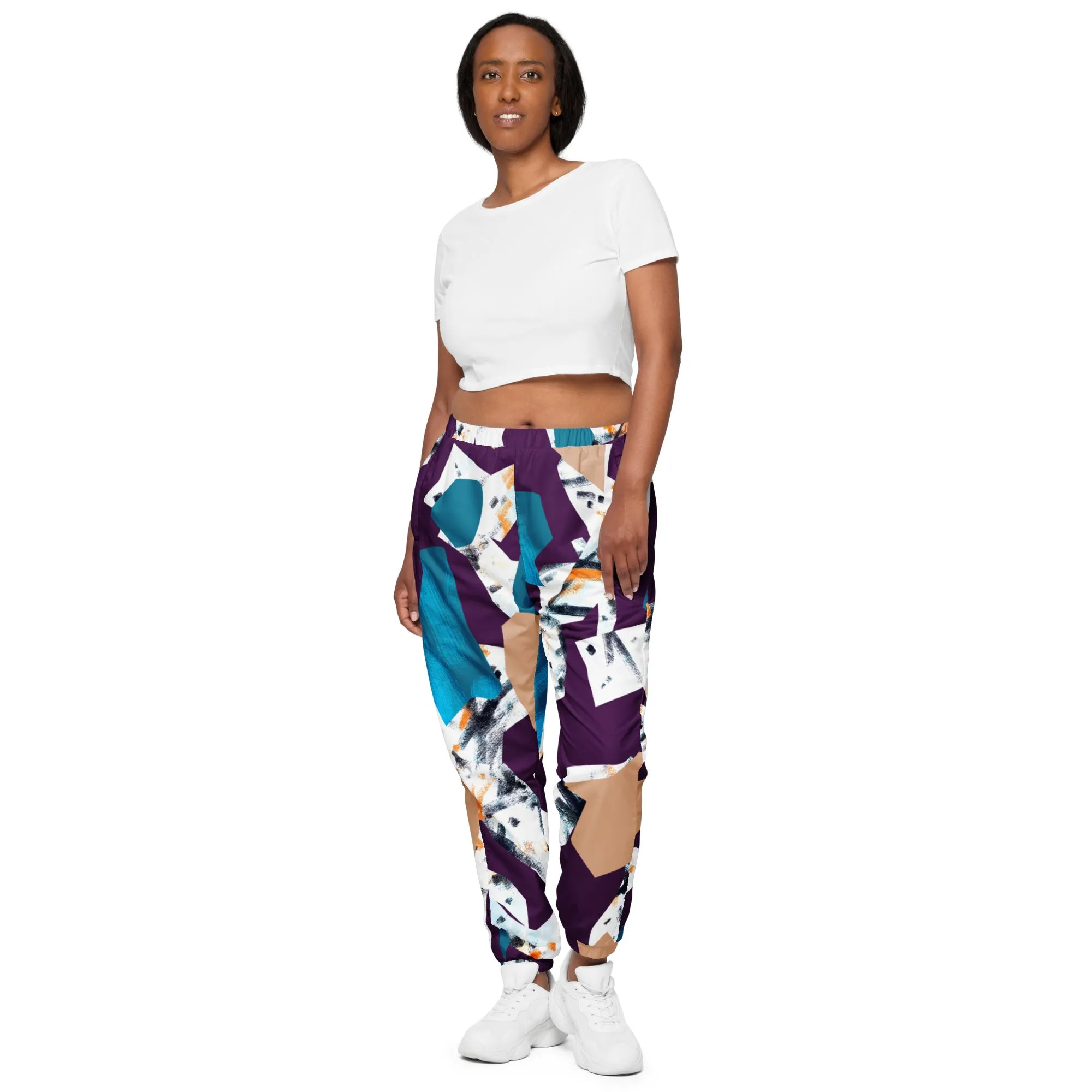 Mosaic Print track pants
