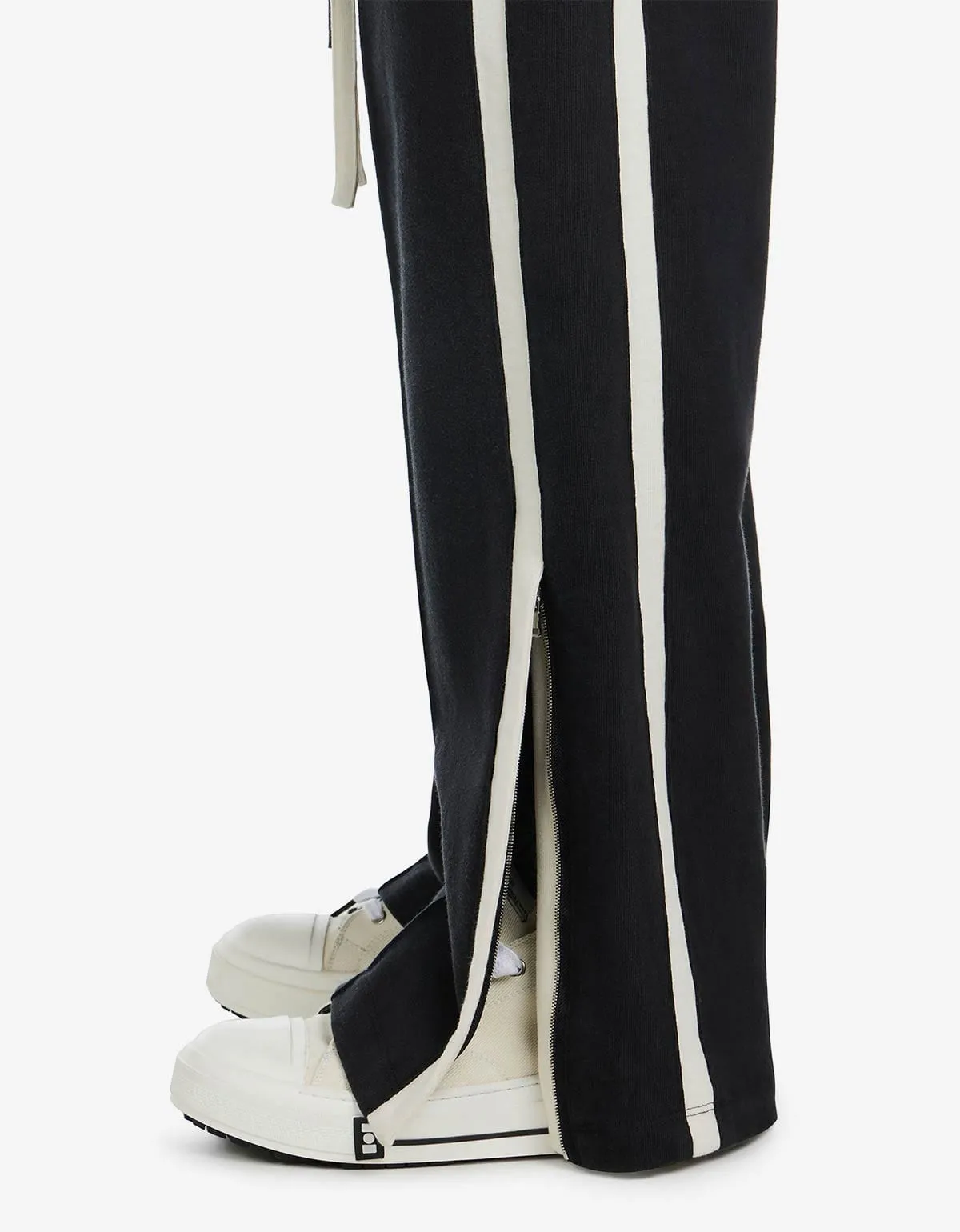 Nahmias Black Heavy Cotton Track Pants