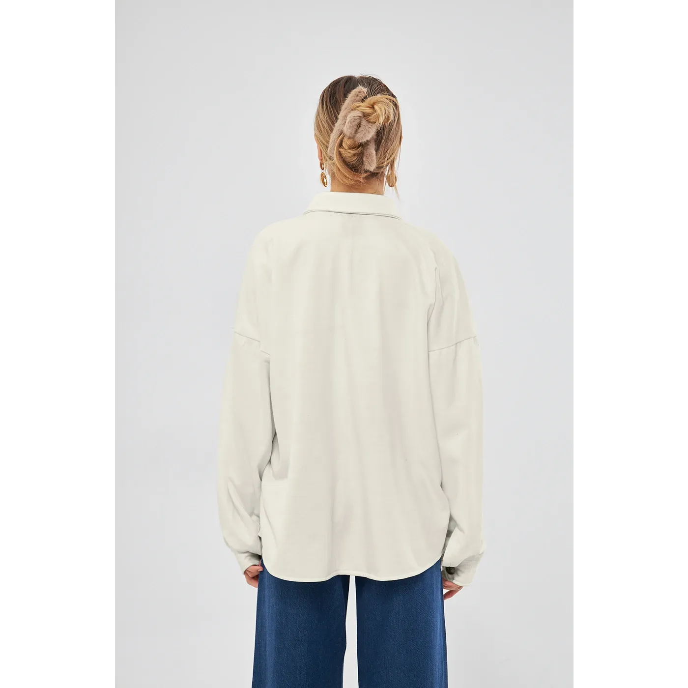 Off-White Oversized Shacket