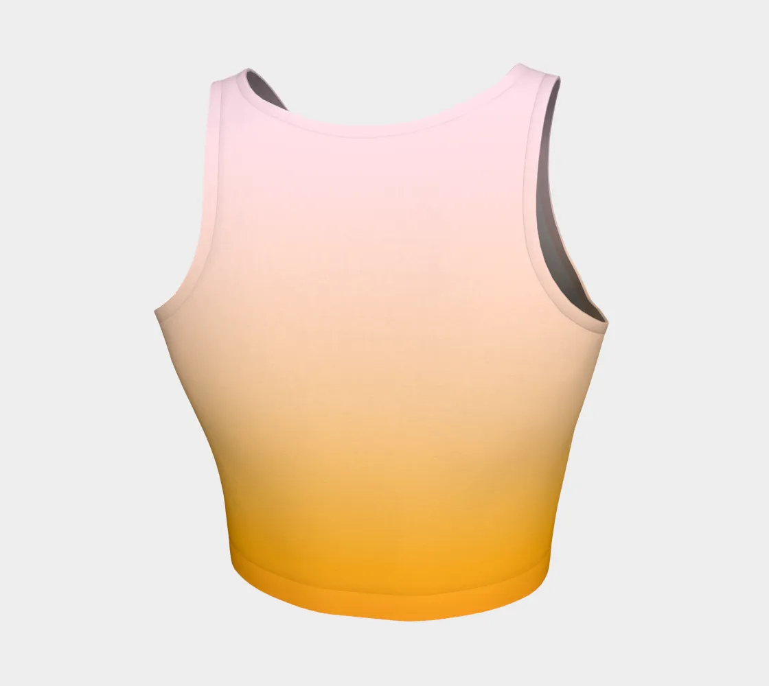 Ombre Athletic Crop Top