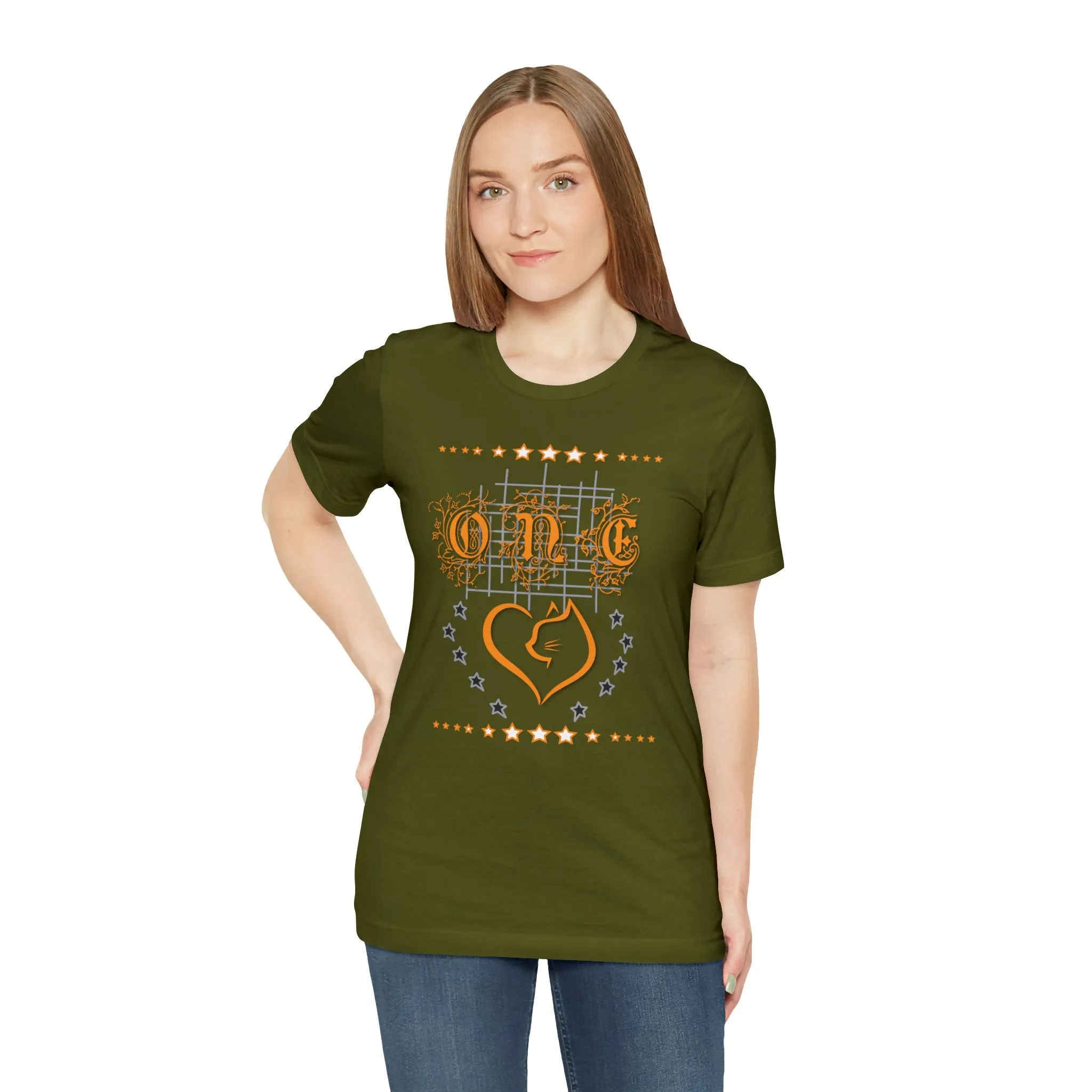 One Love T-shirt | Funny Pets Cat t-shirts | custom printing unisex | Vintage tees-apparel prints Cat love shirts.