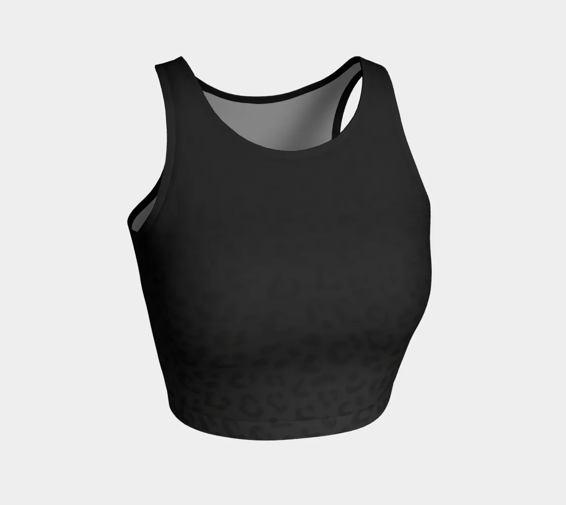 Pantera Familiar Athletic Crop Top