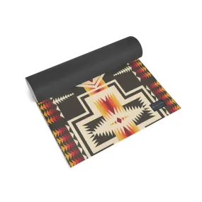 Pendleton x Yeti Yoga The Harding Black Premium Quality Yoga Mat