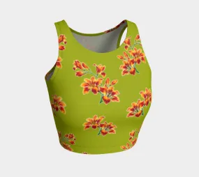 Pepper Stem Florals Crop Top