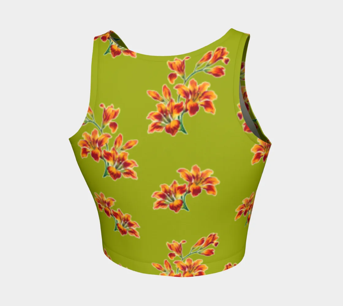 Pepper Stem Florals Crop Top