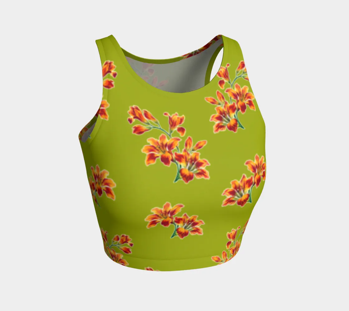 Pepper Stem Florals Crop Top