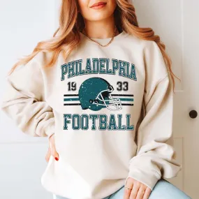 Philadelphia Football Wholesale Graphic Sweatshirt - Fast Shipping