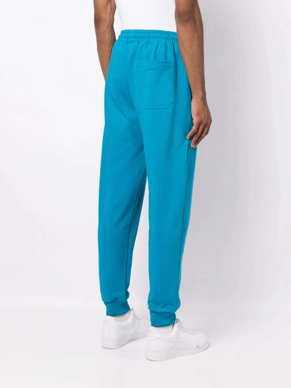 Photographic-Print Cotton Track Pants