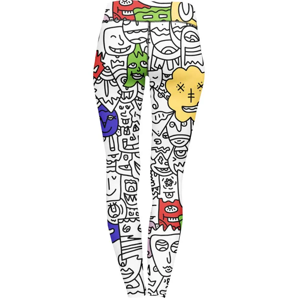 Pretty Done's Doodle Leggings