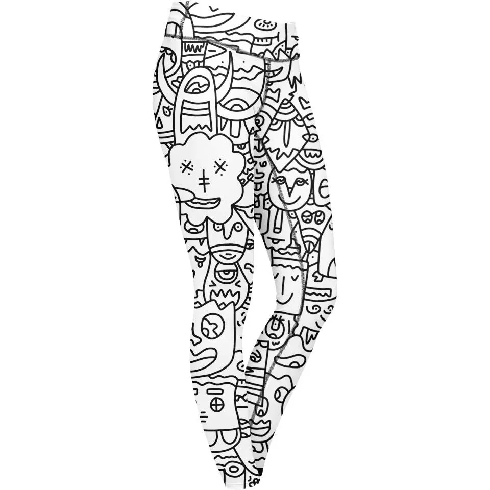 Pretty Done's Doodle Leggings