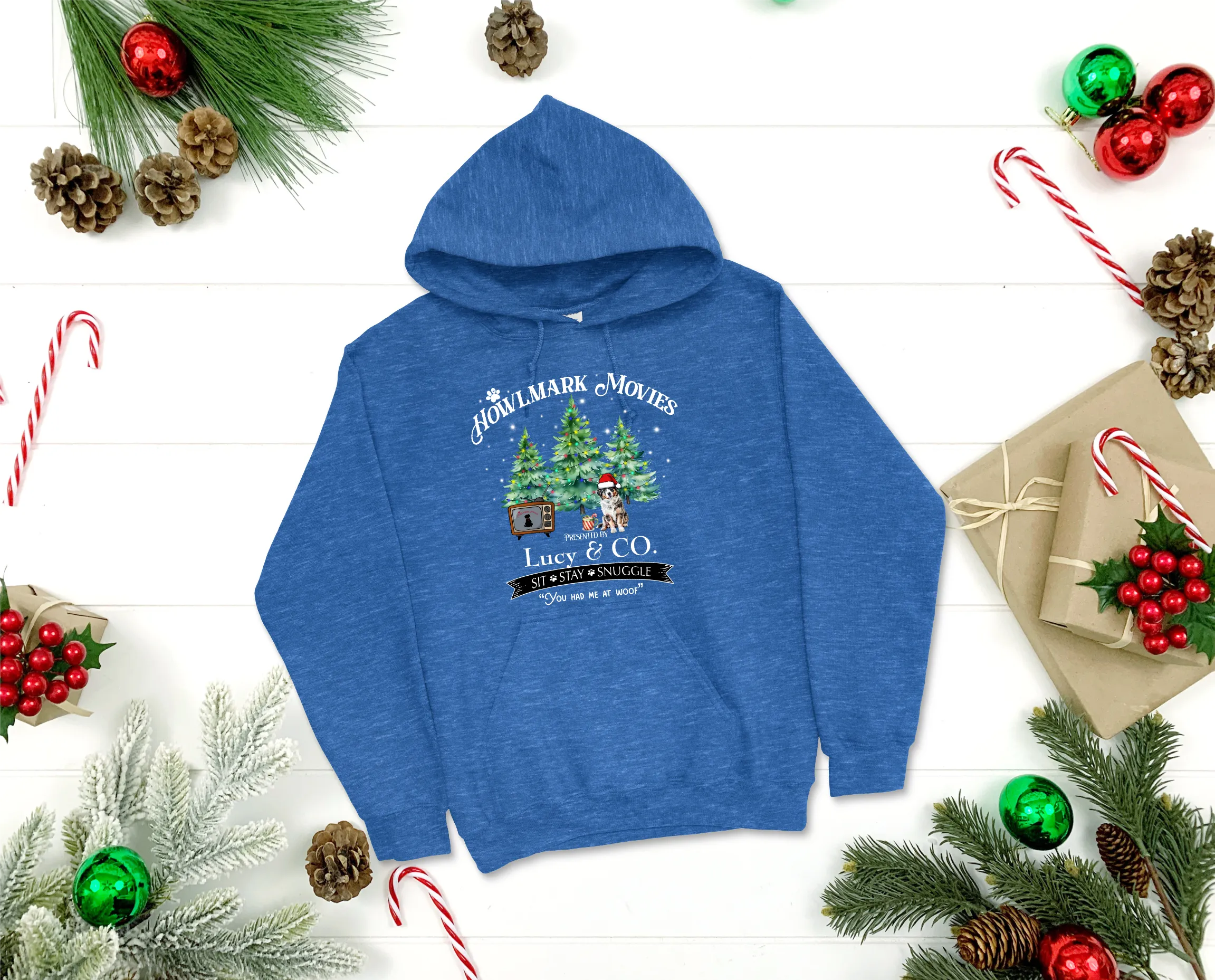 "Howlmark" Movie Sweatshirt - Personalized with your favorite Dog Breed