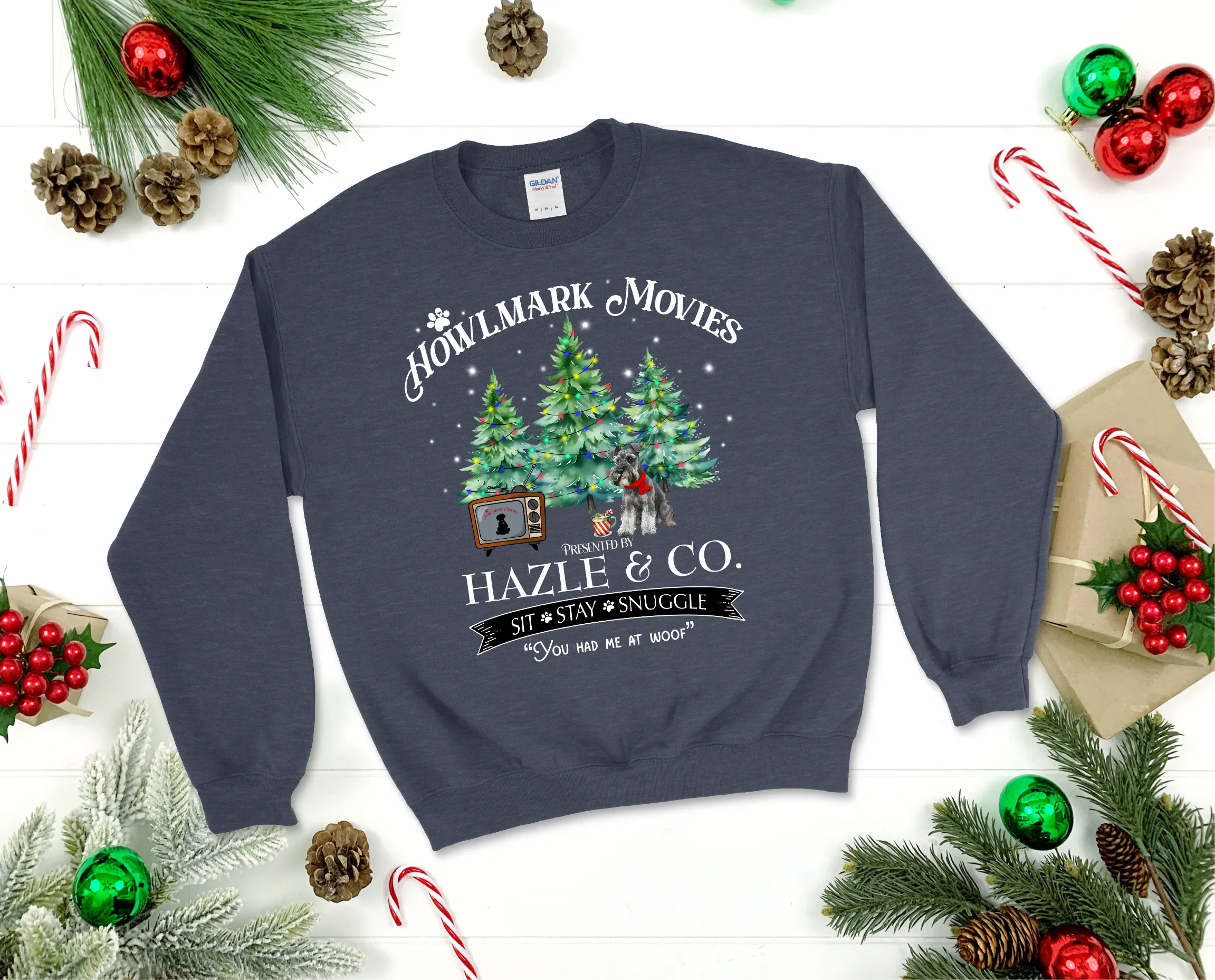 "Howlmark" Movie Sweatshirt - Personalized with your favorite Dog Breed