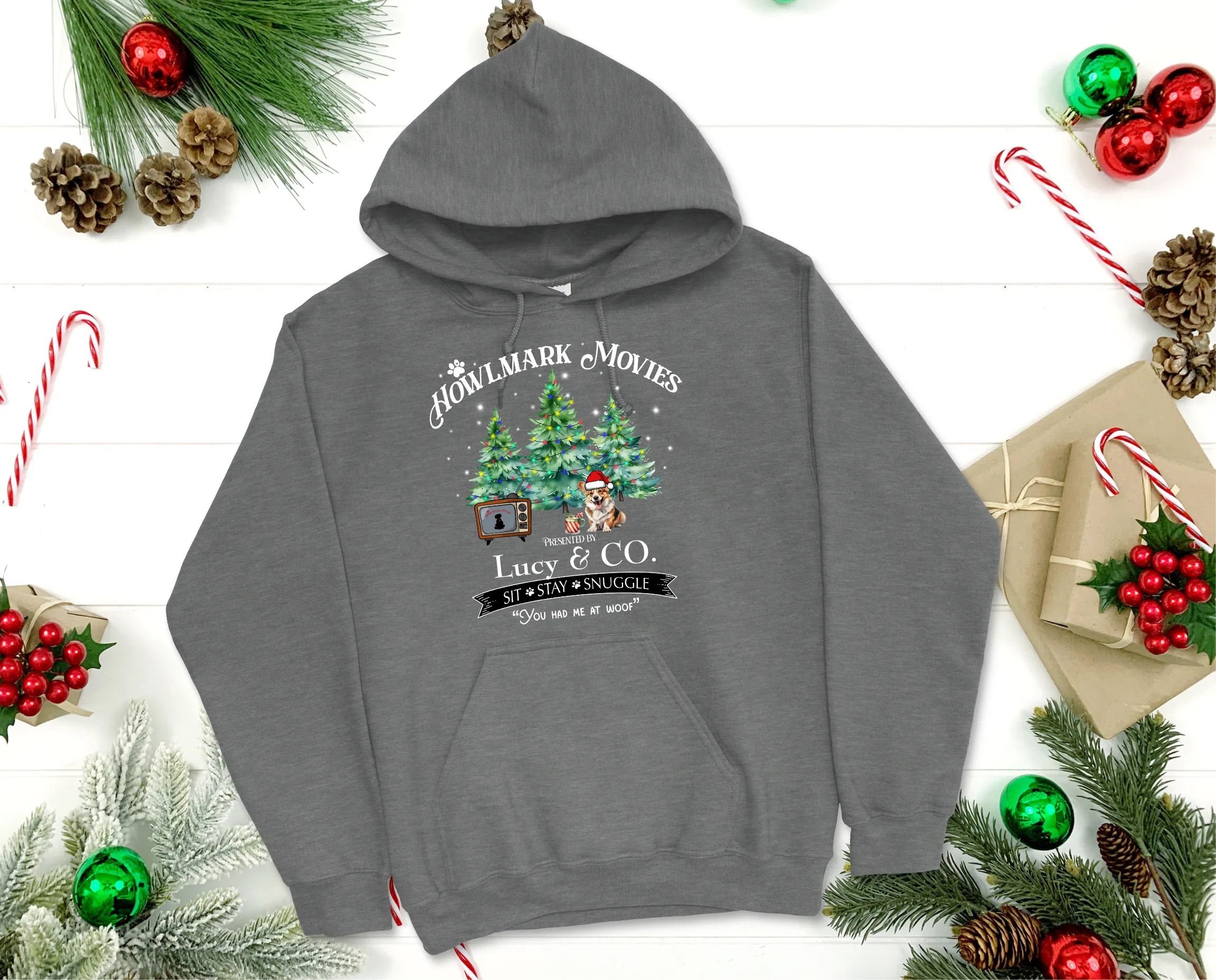 "Howlmark" Movie Sweatshirt - Personalized with your favorite Dog Breed
