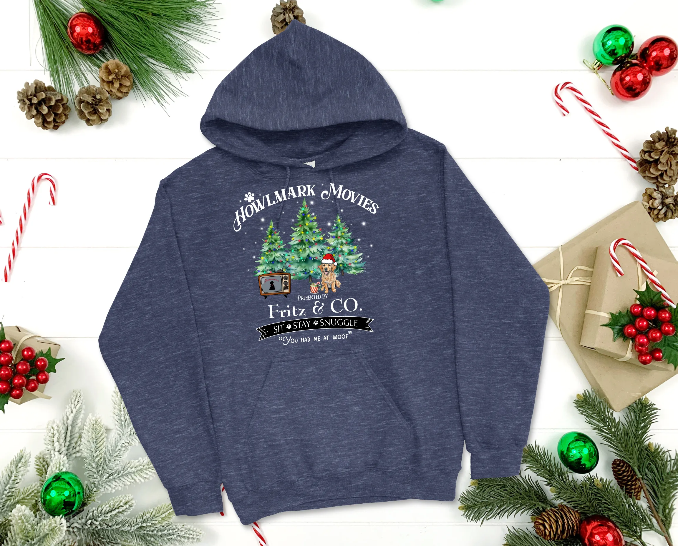 "Howlmark" Movie Sweatshirt - Personalized with your favorite Dog Breed