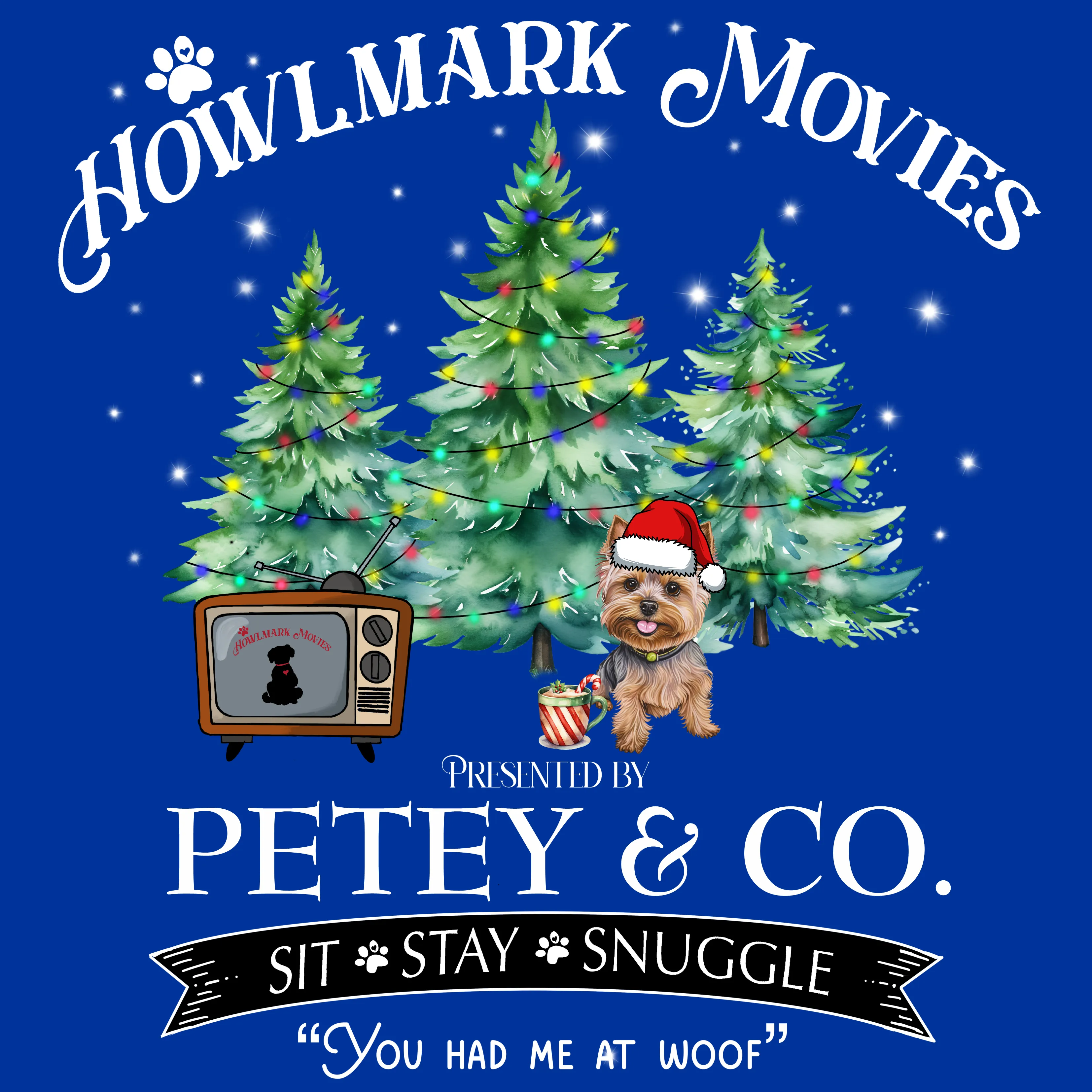 "Howlmark" Movie Sweatshirt - Personalized with your favorite Dog Breed