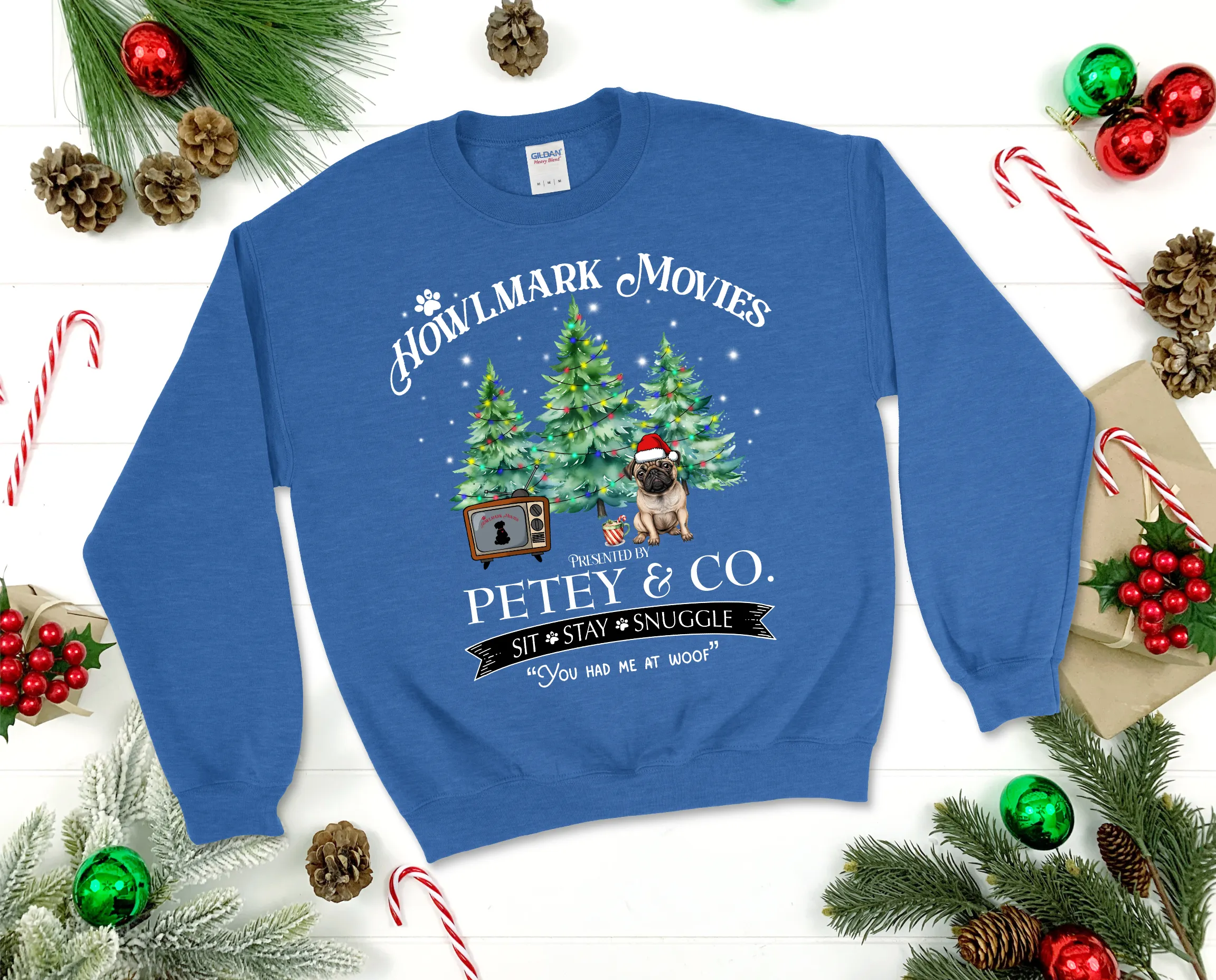 "Howlmark" Movie Sweatshirt - Personalized with your favorite Dog Breed