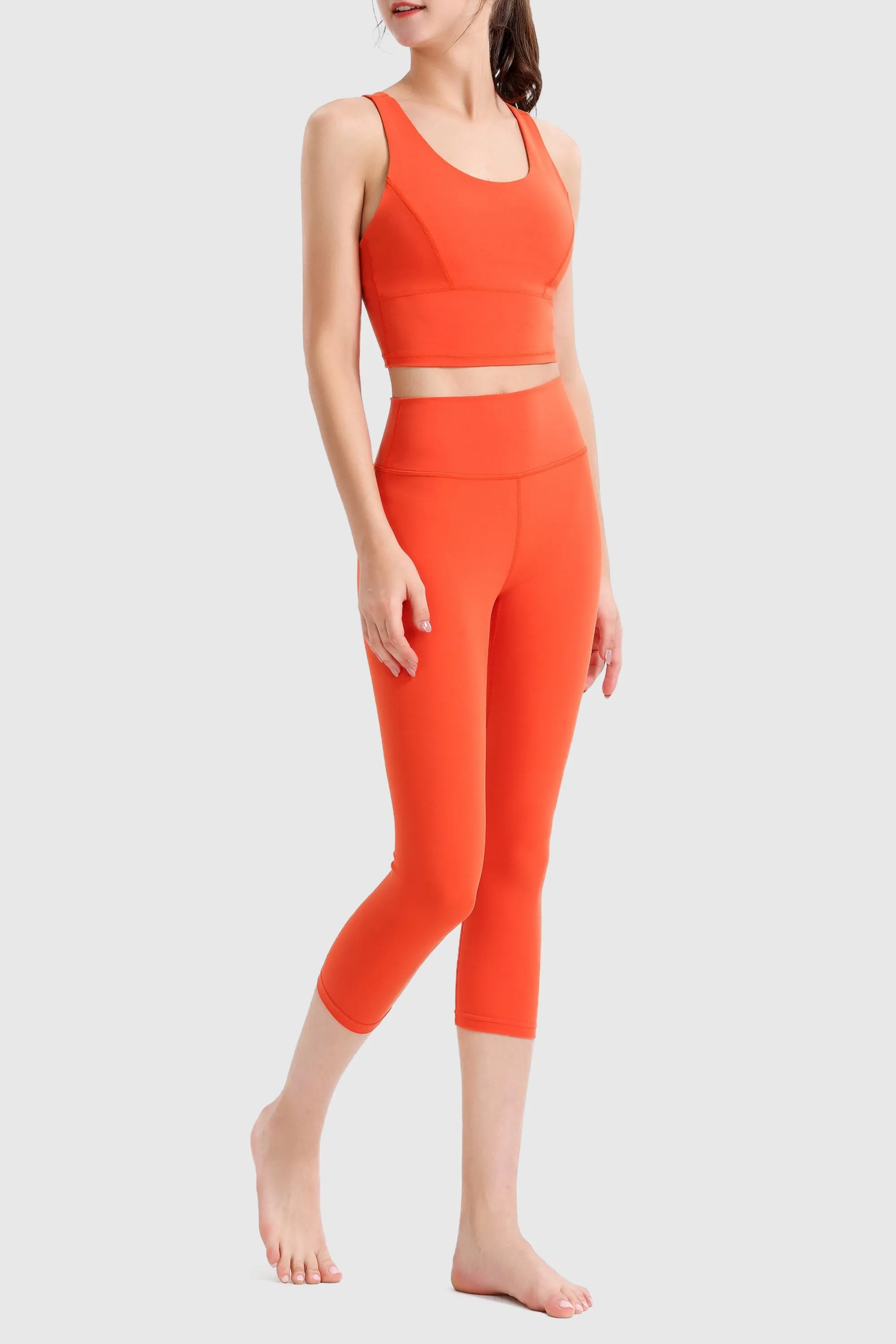 Racerback Training Set 3/4 Length Leggings