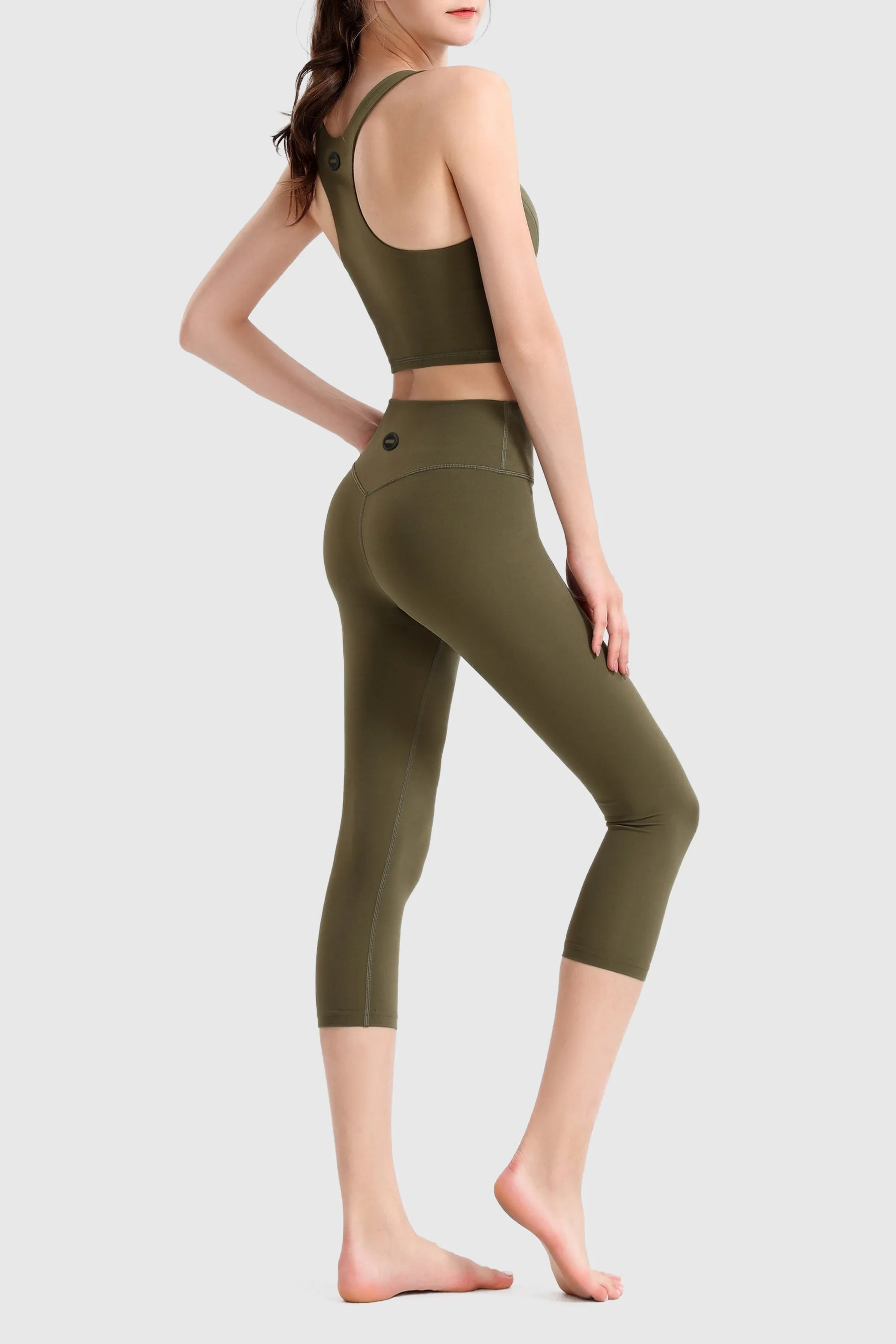 Racerback Training Set 3/4 Length Leggings